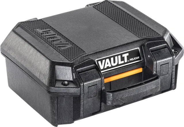 Pelican Vault V100C Equipment Case Black Watertight with Pick-N-Pluck Foam - Pelican