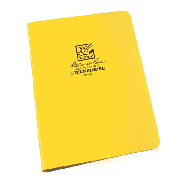 Ring Binder - 0.5 Yellow - Rite in the Rain