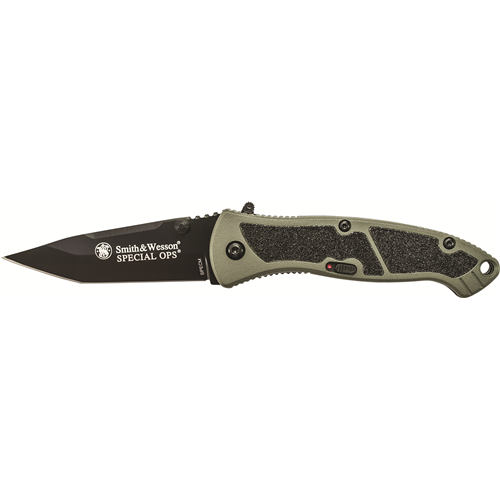 Smith & Wesson SPECM Spec Ops Assisted Tanto Folder