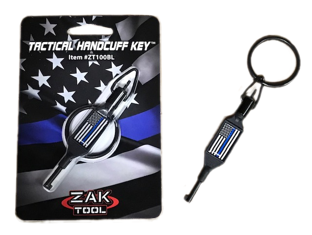 SWIVEL KEY/ Thin Blue Line - Zak Tool