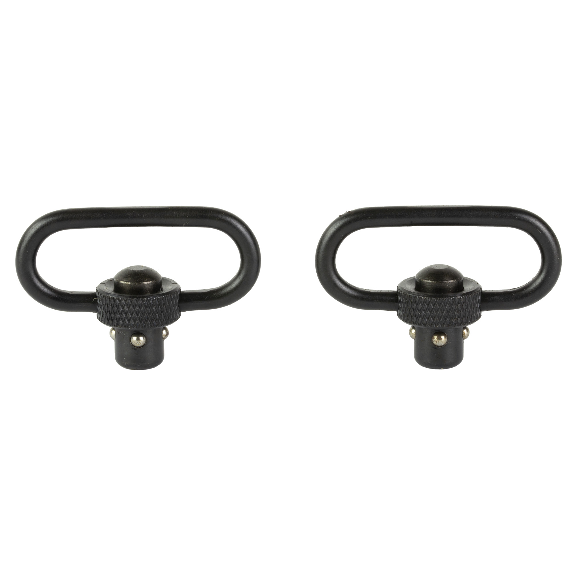 Allen 14516 Quick Detach Swivel Set 1.25" Push Button Black Steel