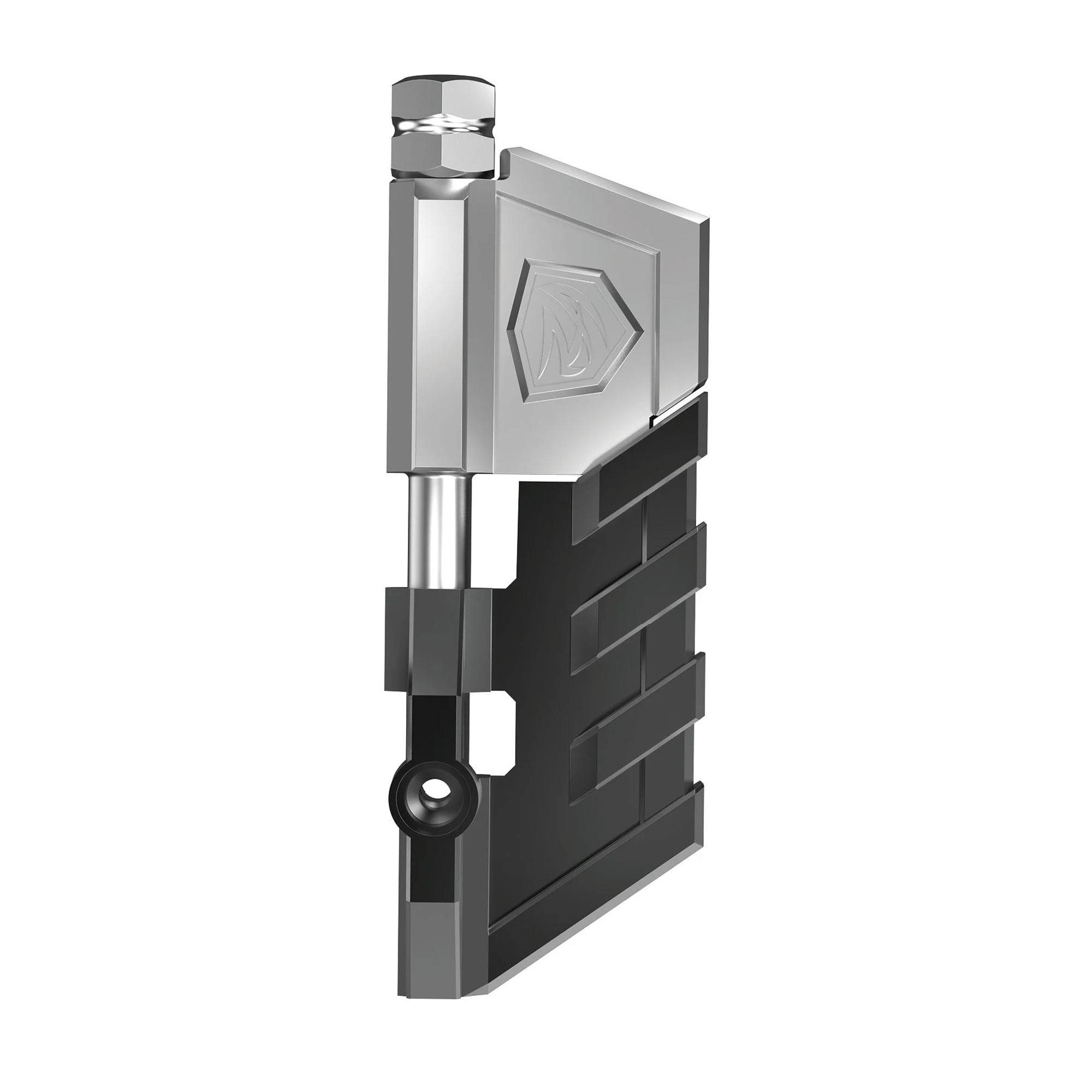 Real Avid AR-15 Pivot Pin Pro Tool - Black/Stainless Metal, Includes Detent