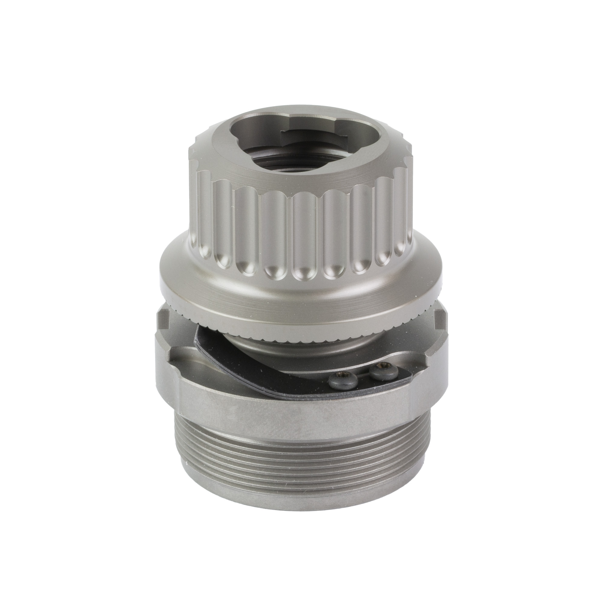 B&T USA RQD Tri Lug Suppressor Mount 9MM HUB Compatible Suppressor to