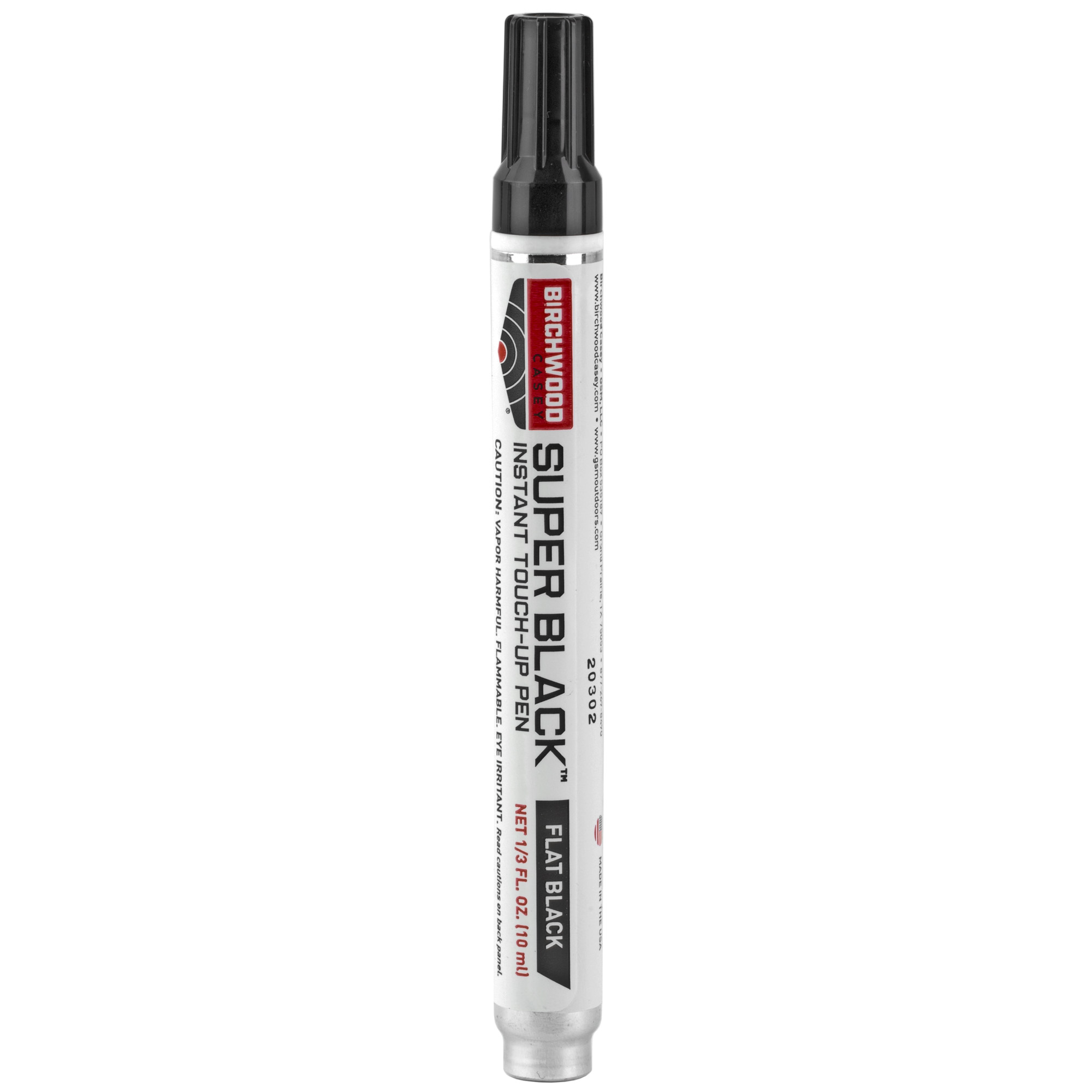 Birchwood Casey Super Black Touch-Up Pen - Flat Black - 1/3 oz - Birchwood Casey - 1/3 OZ