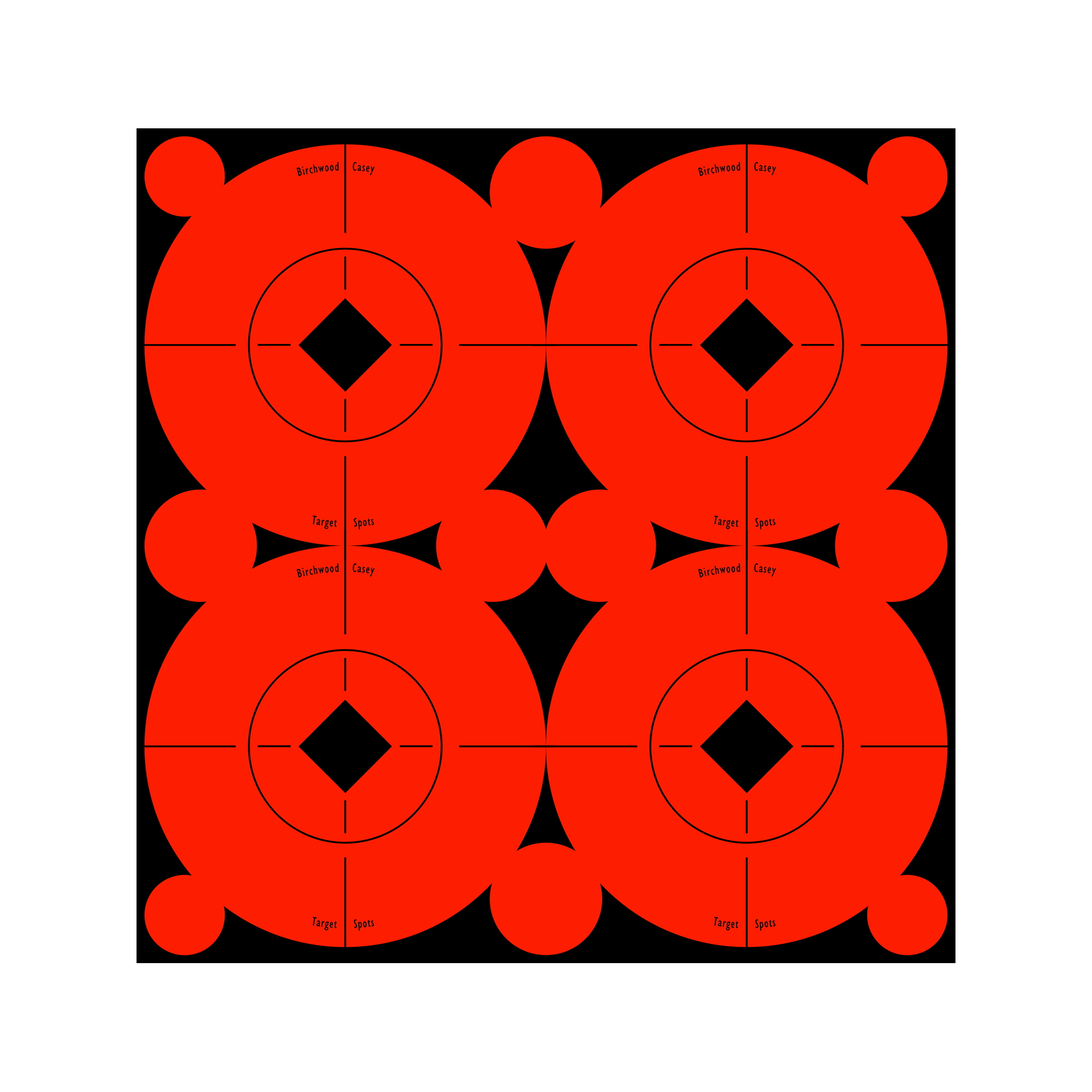 Birchwood Casey BC-33903 Target Spots 3 Inch Self-Adhesive 40 Pack