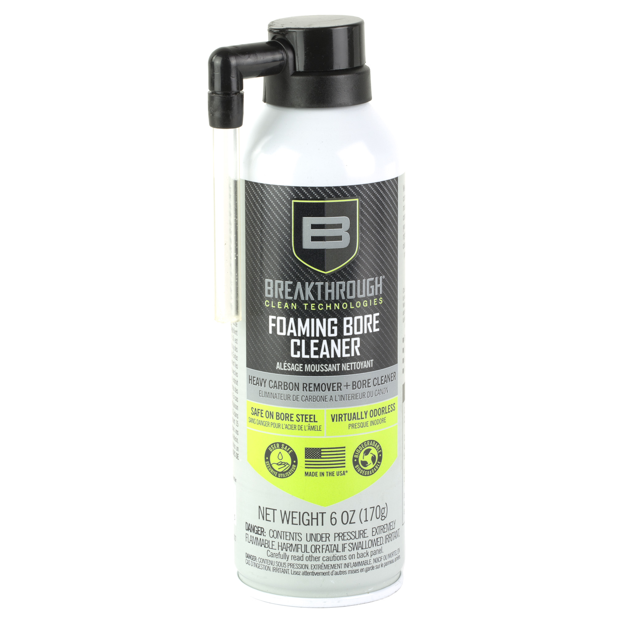 BRKTHRU Carbon Pro Foaming Barrel Cleaner 6 oz - Breakthrough Clean