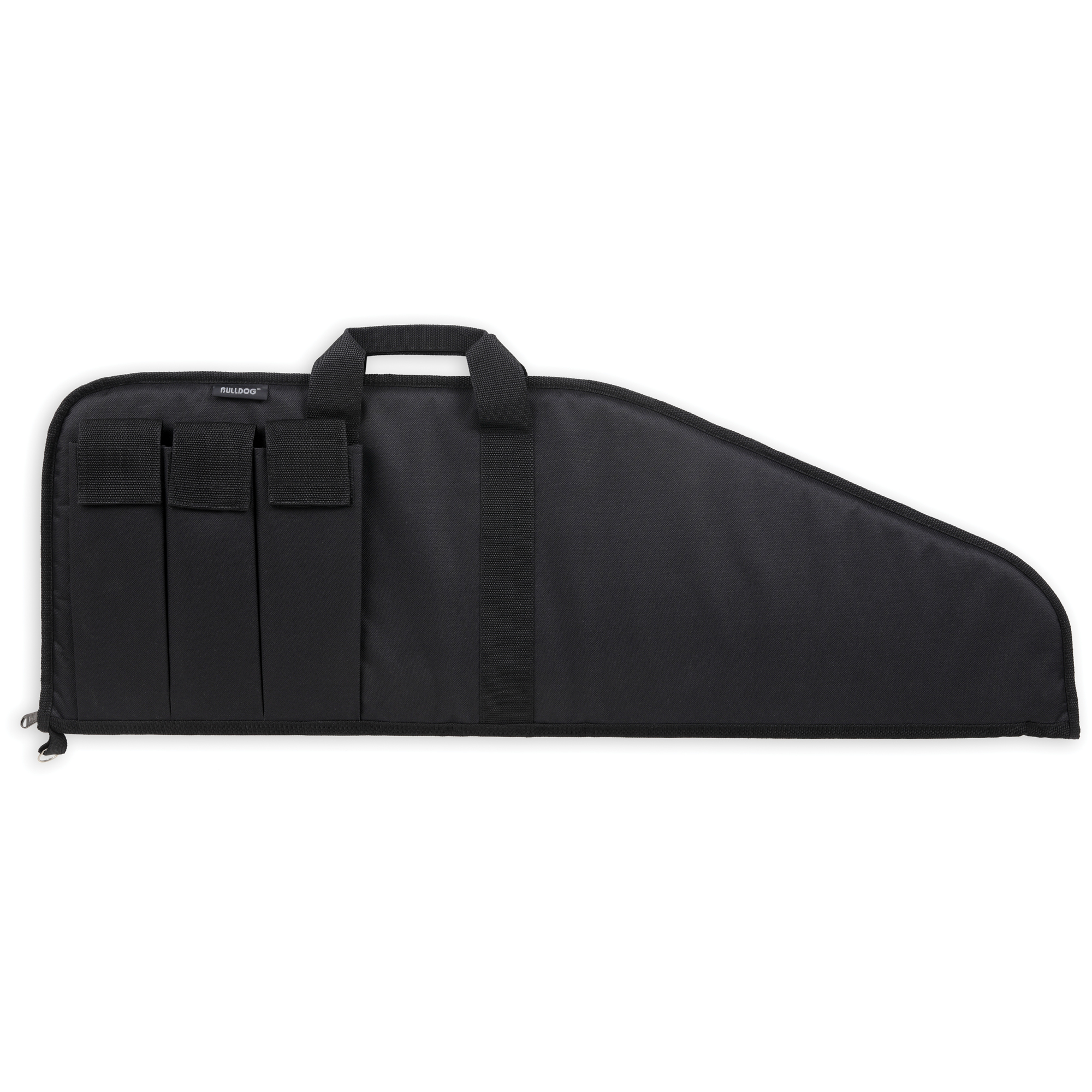 Bulldog Cases Pit Bull 38" Tactical Rifle Case, Black BD499-38, Water-Resistant Nylon, Heat-Resistant Lining, Extra Magazine Pouches - Bulldog