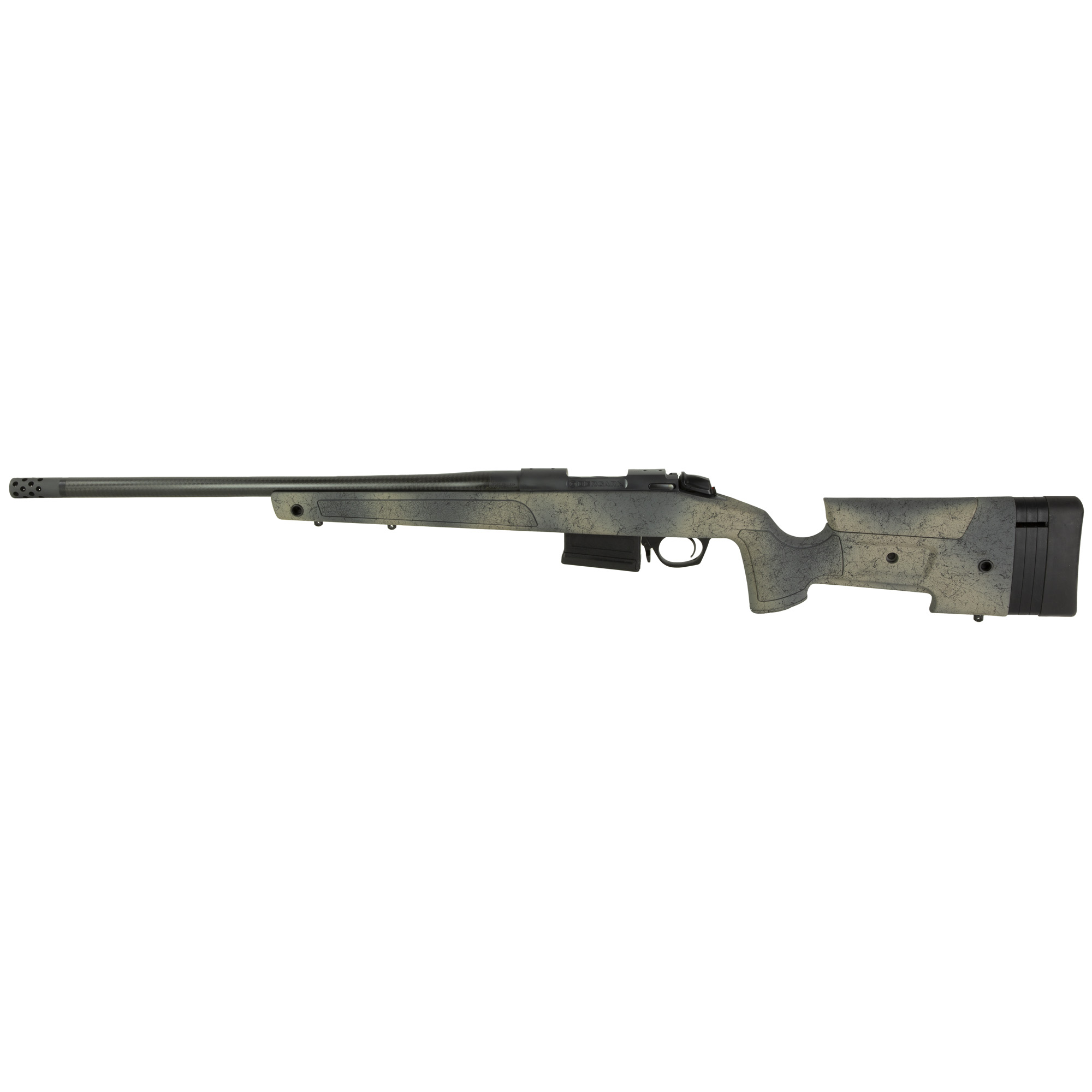Bergara B14S371CF B-14 HMR Carbon Wilderness 308 Win 5+1 Cap 20" TB Carbon Fiber Barrel Woodland Camo Stock