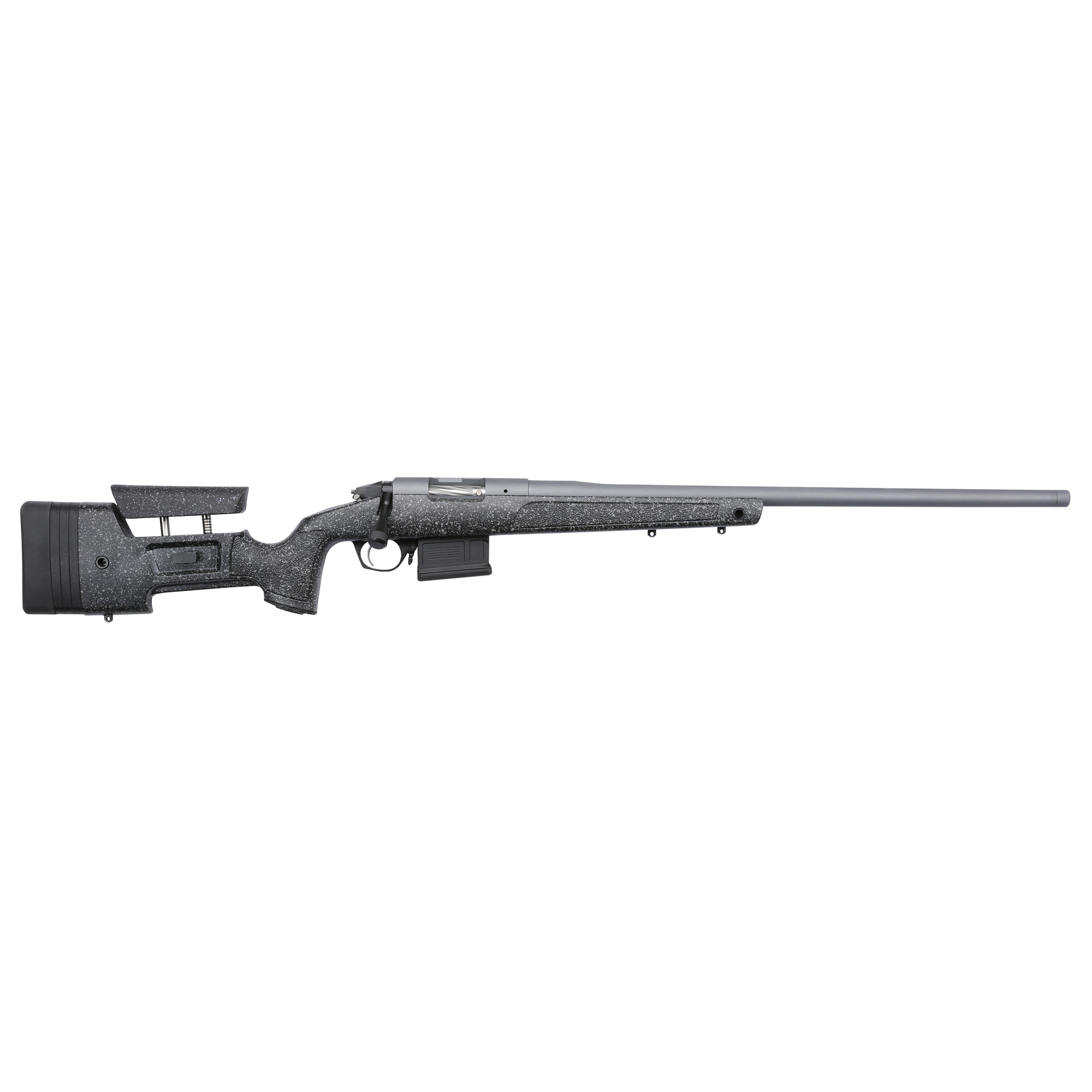 Bergara Rifles BPR20308MC Premier HMR Pro 308 Win 5+1 20" Threaded Barrel, Tactical Gray Cerakote, Black with Gray Fleck Stock - Bergara - 308 Win