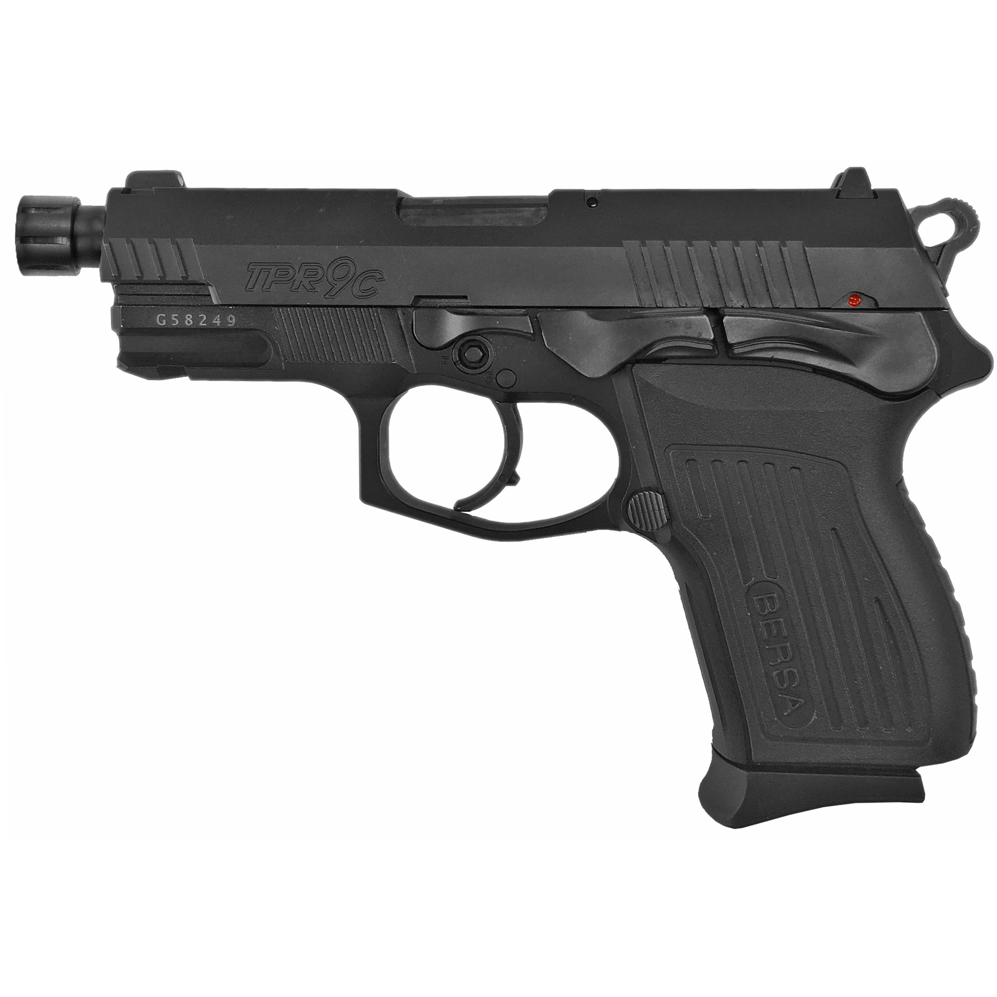 Bersa TPR Compact 9mm Luger 3.25in. Barrel 13rd Threaded - Black (TP...