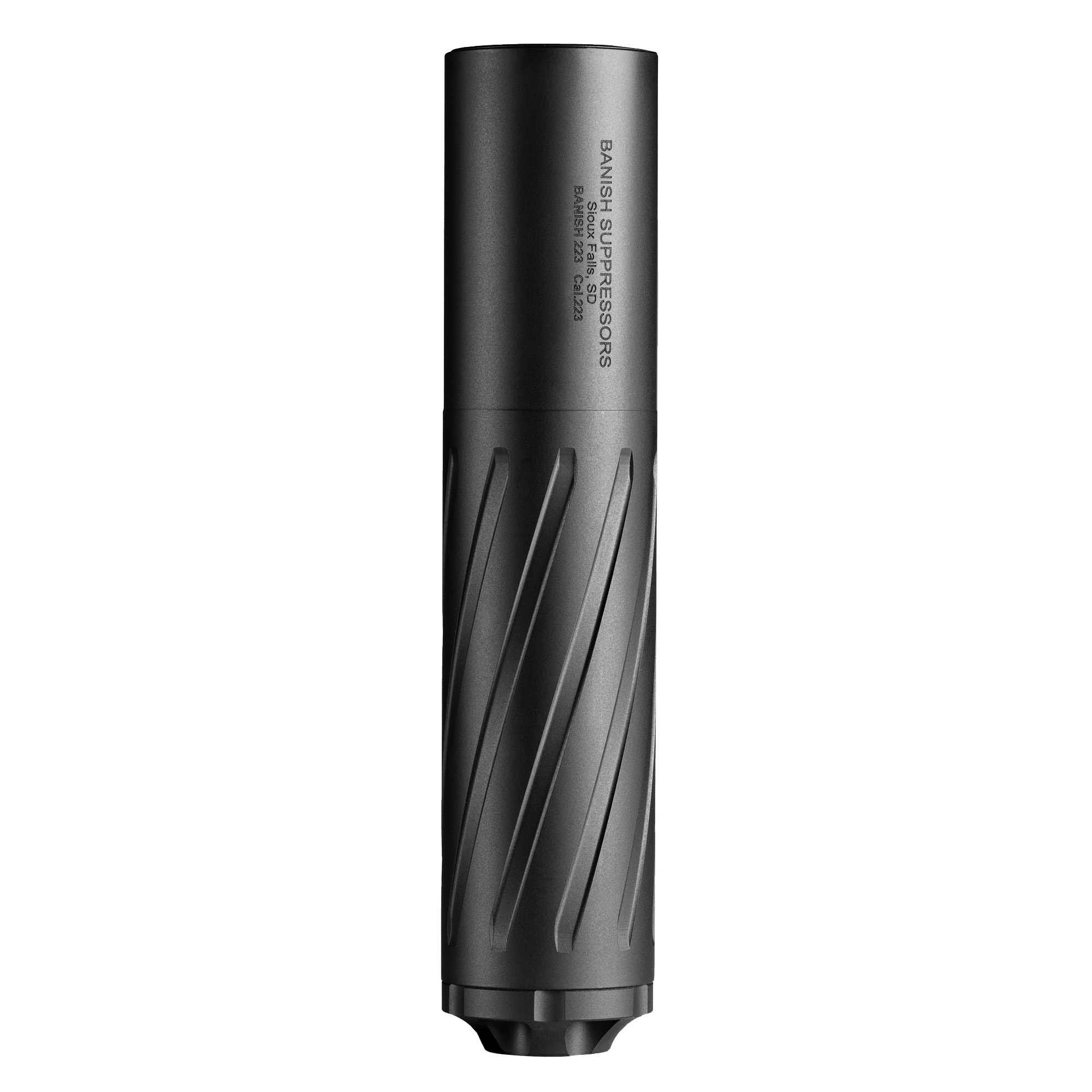 Banish 223 Titanium Direct-Thread Silencer 7-Inch 11.4oz - Banish Suppressors - 223 REM | 5.56 NATO