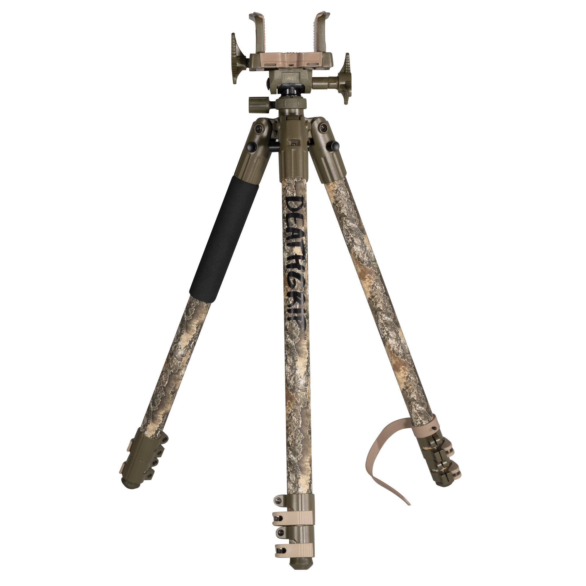 Deathgrip Tripod Bog 1134446 Aluminum Realtree Excape Camo Adjustable Heigh