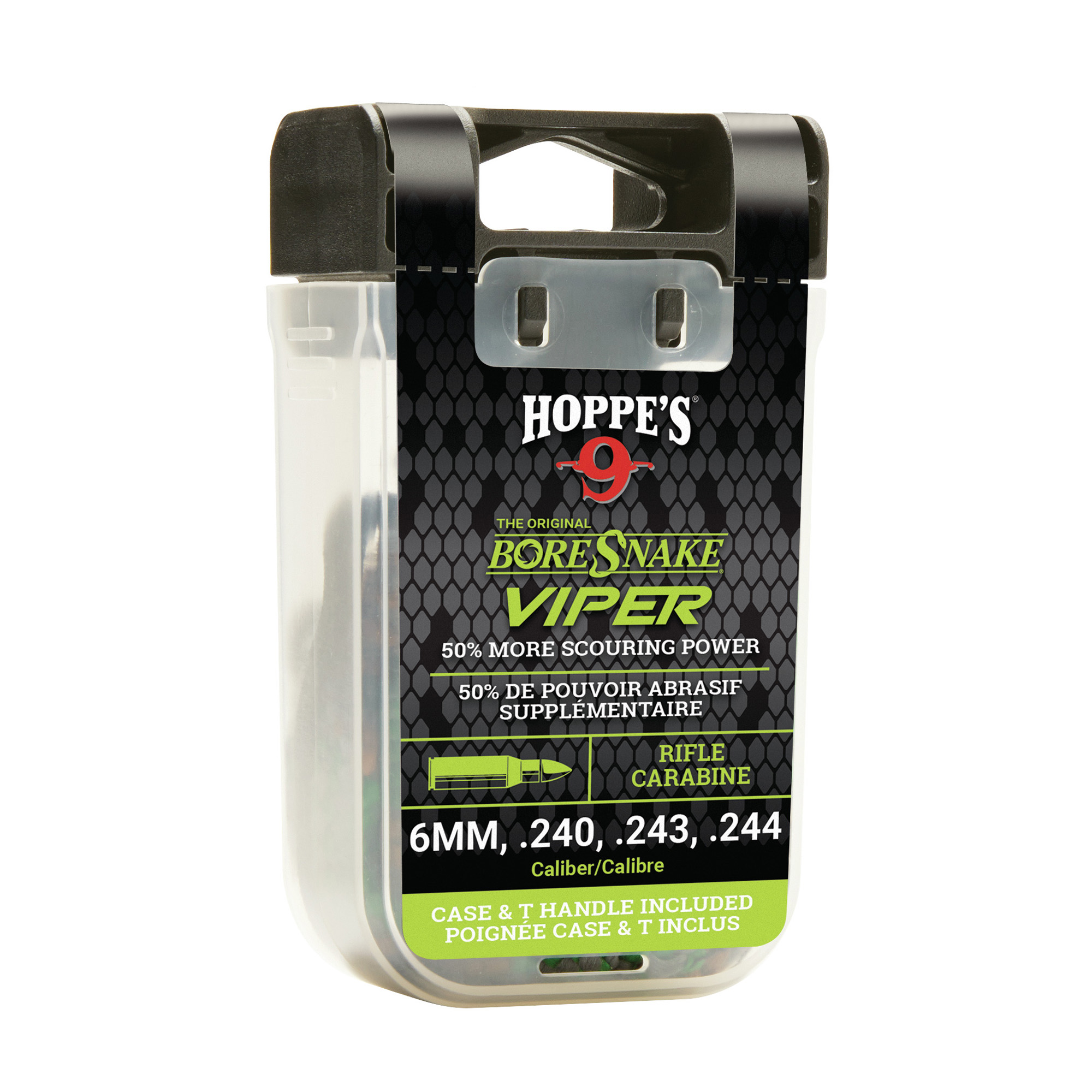 Hoppe's 24012VD BoreSnake Viper 6mm/243 Rifle