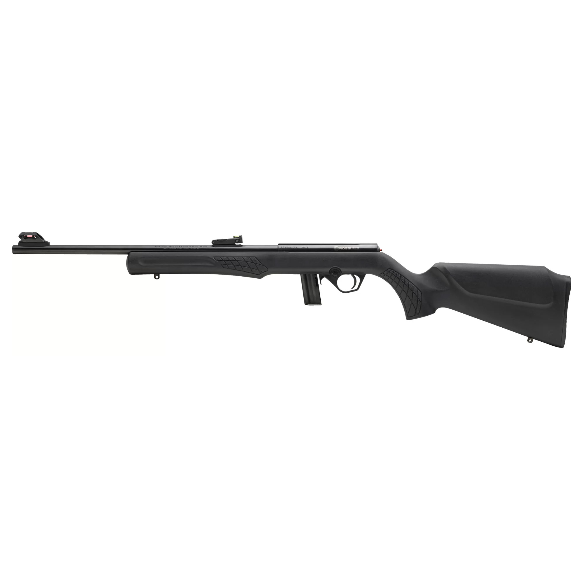 Rossi RB22 Compact Bolt Action 22 LR 10+1 16" Black Synthetic Stock Fiber Optic Sights