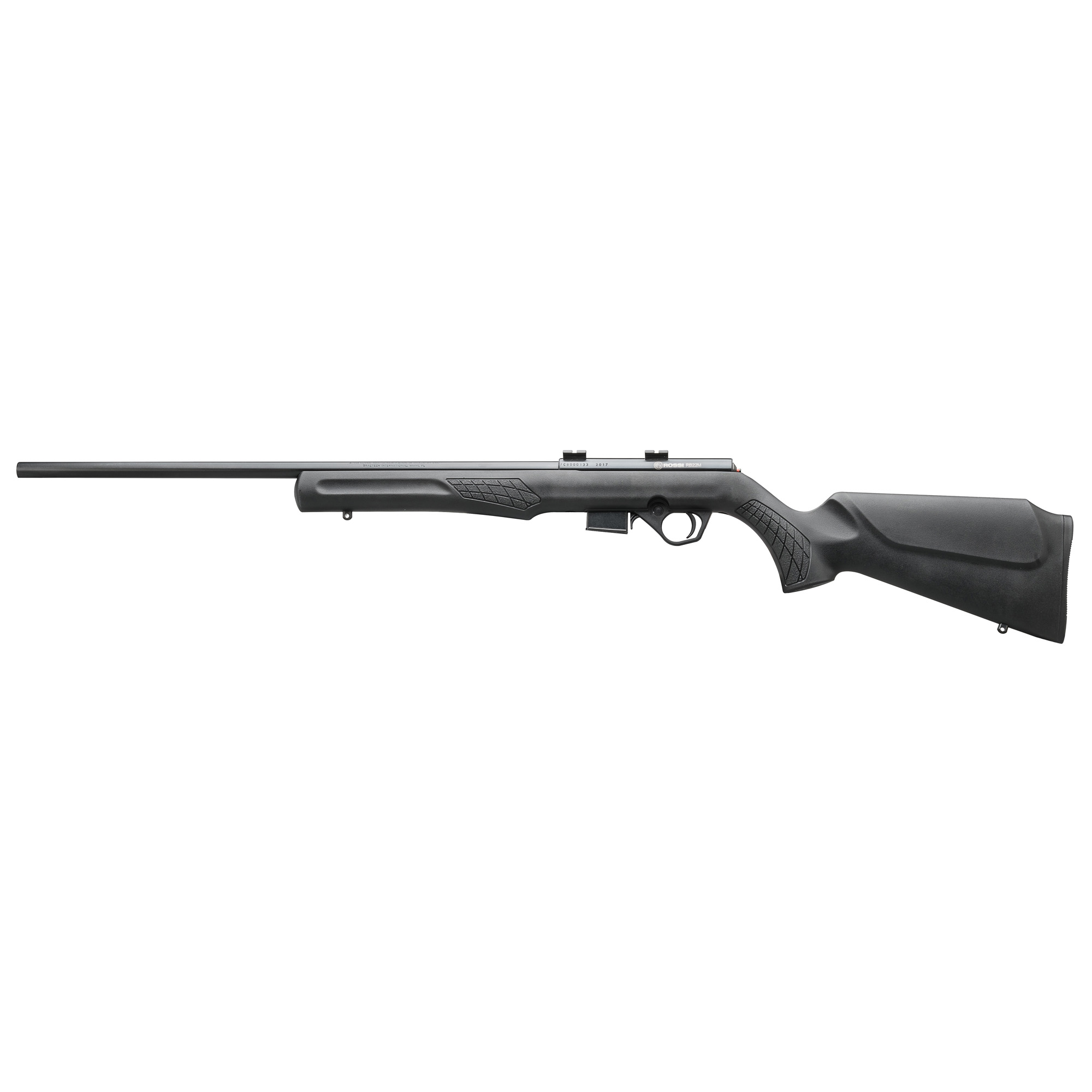 Rossi RB22W2111 RB22 Full Size 22 WMR 5+1 21" Blued Button Rifled...