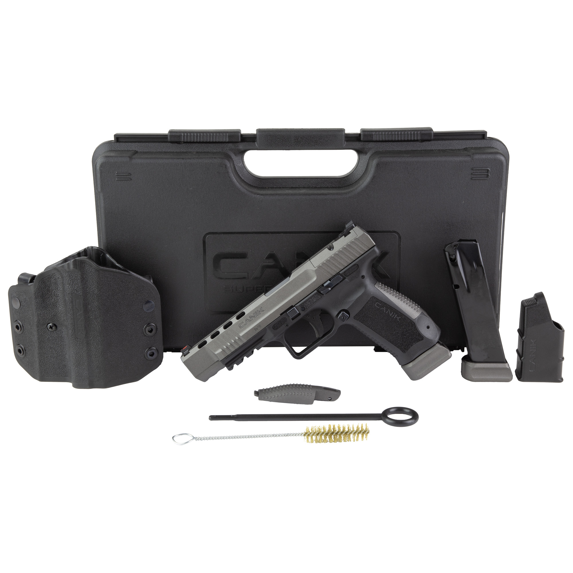 Canik TP9SFx Tungsten Gray 9mm Pistol 5.2" Barrel 20rd