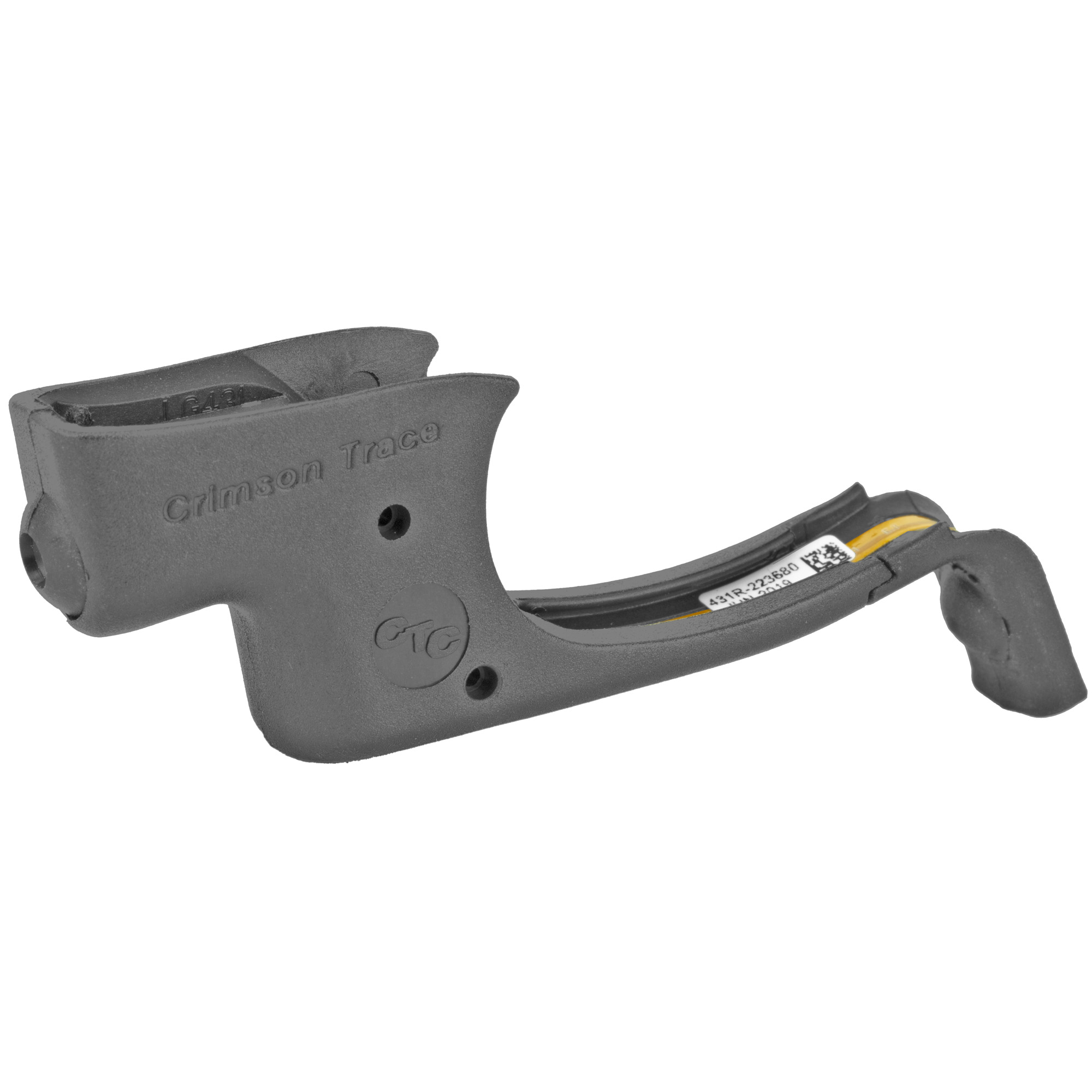 Crimson Trace LG-431 Laserguard, Black Polymer, Red Laser Sight, Ruger LCP Attachment, User Adjustable, 3-Year Warranty
