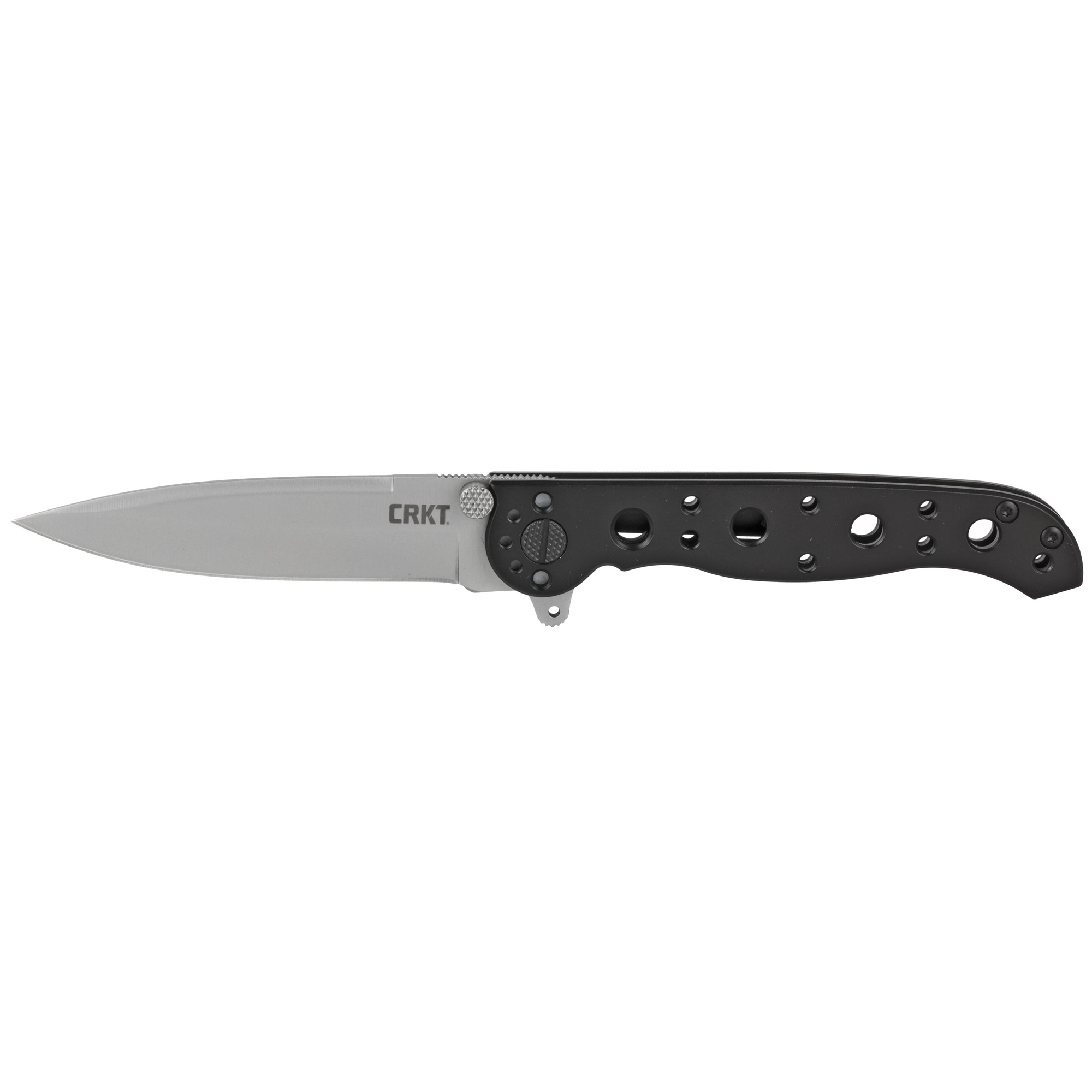 CRKT M16-01S Folding Knife 3.06" Spear Point 8Cr14MoV SS Blade Black Oxide Stainless Steel Handle - Columbia River Knife & Tool