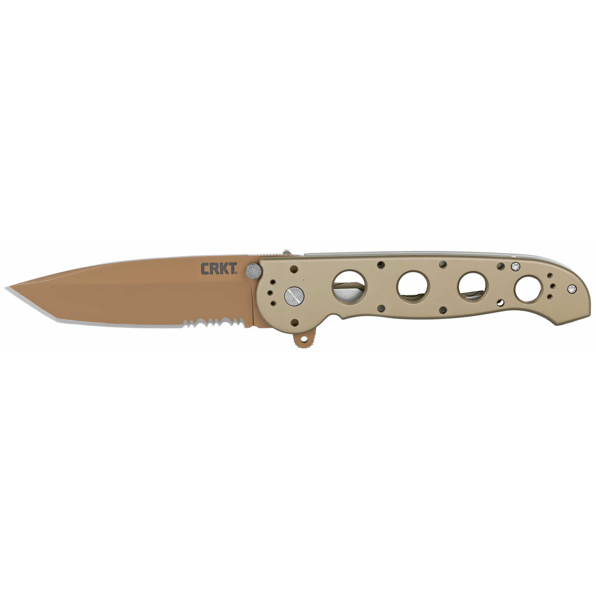 CRKT M16-13D 3.99" Serrated Tanto Blade Copper Knife - Columbia River Knife & Tool