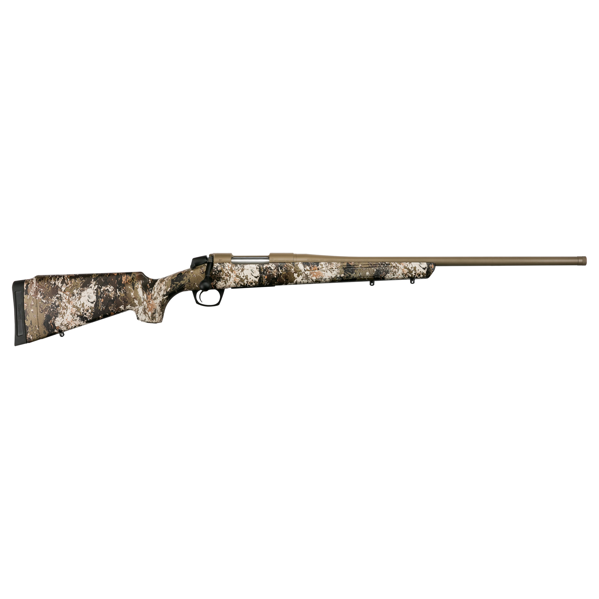 CVA Cascade CR3911C 300 Win Mag 24 in FDE Cerakote Bolt Action 3+1 - CVA - 300 Win Mag