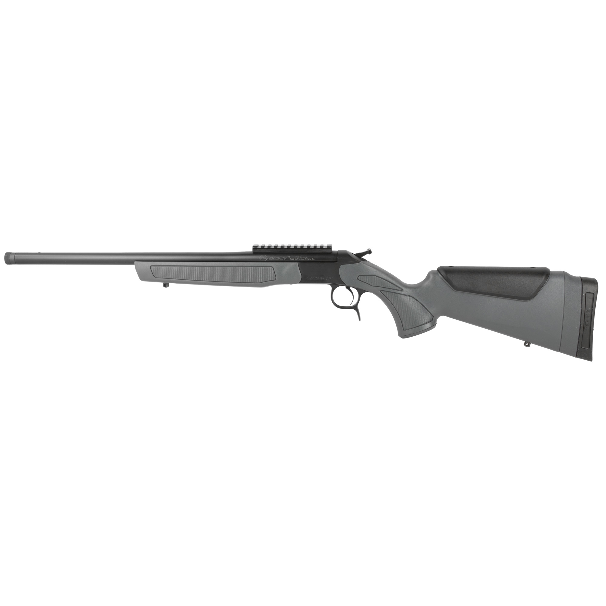CVA CR4438 Scout 350 Legend Single Shot Black 20" Threaded Barrel