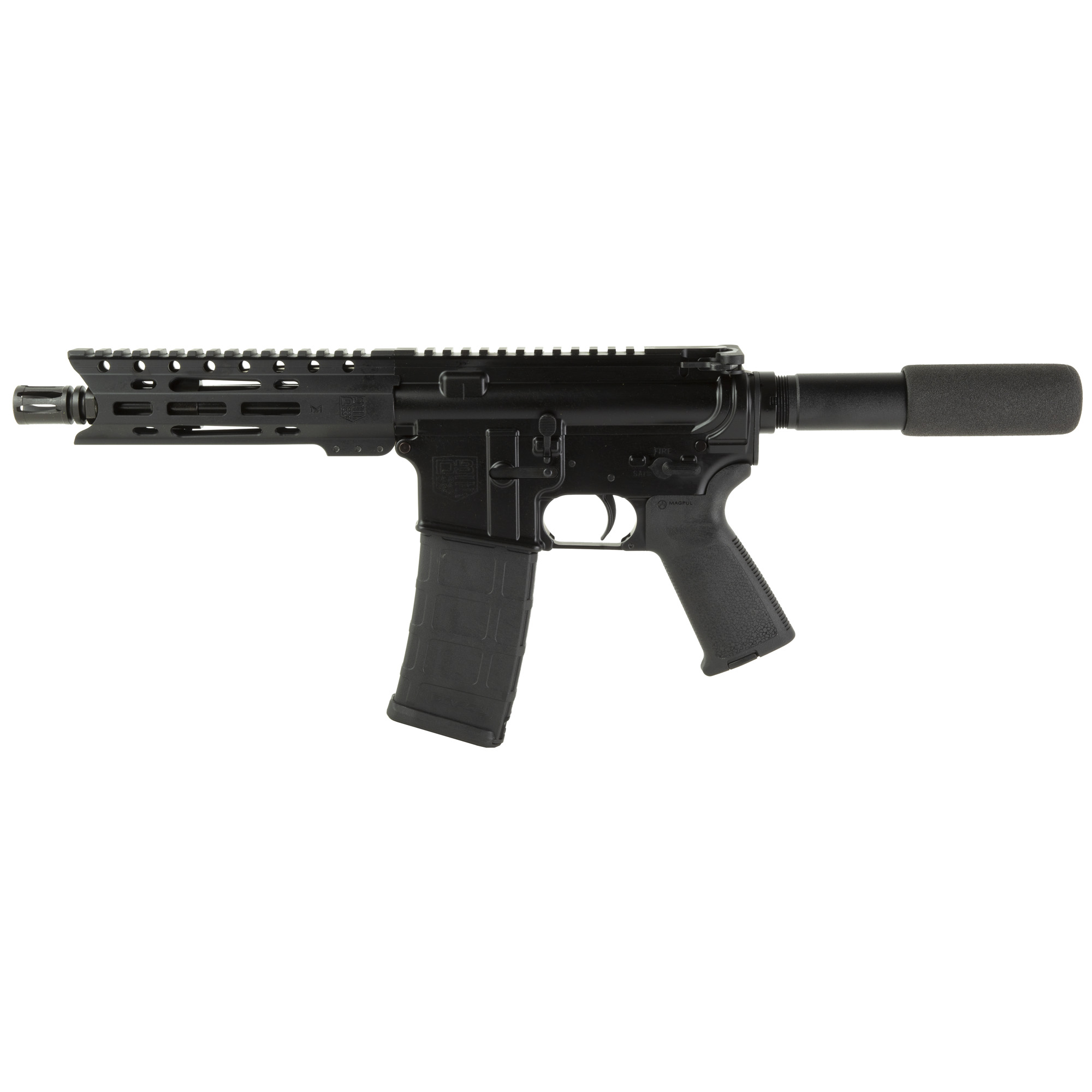 DIAMONDBACK DB15 5.56x45mm NATO 7in 30rd Black Semi-Auto Pistol DB1912K001 - Diamondback Firearms - 223 Rem | 5.56 NATO