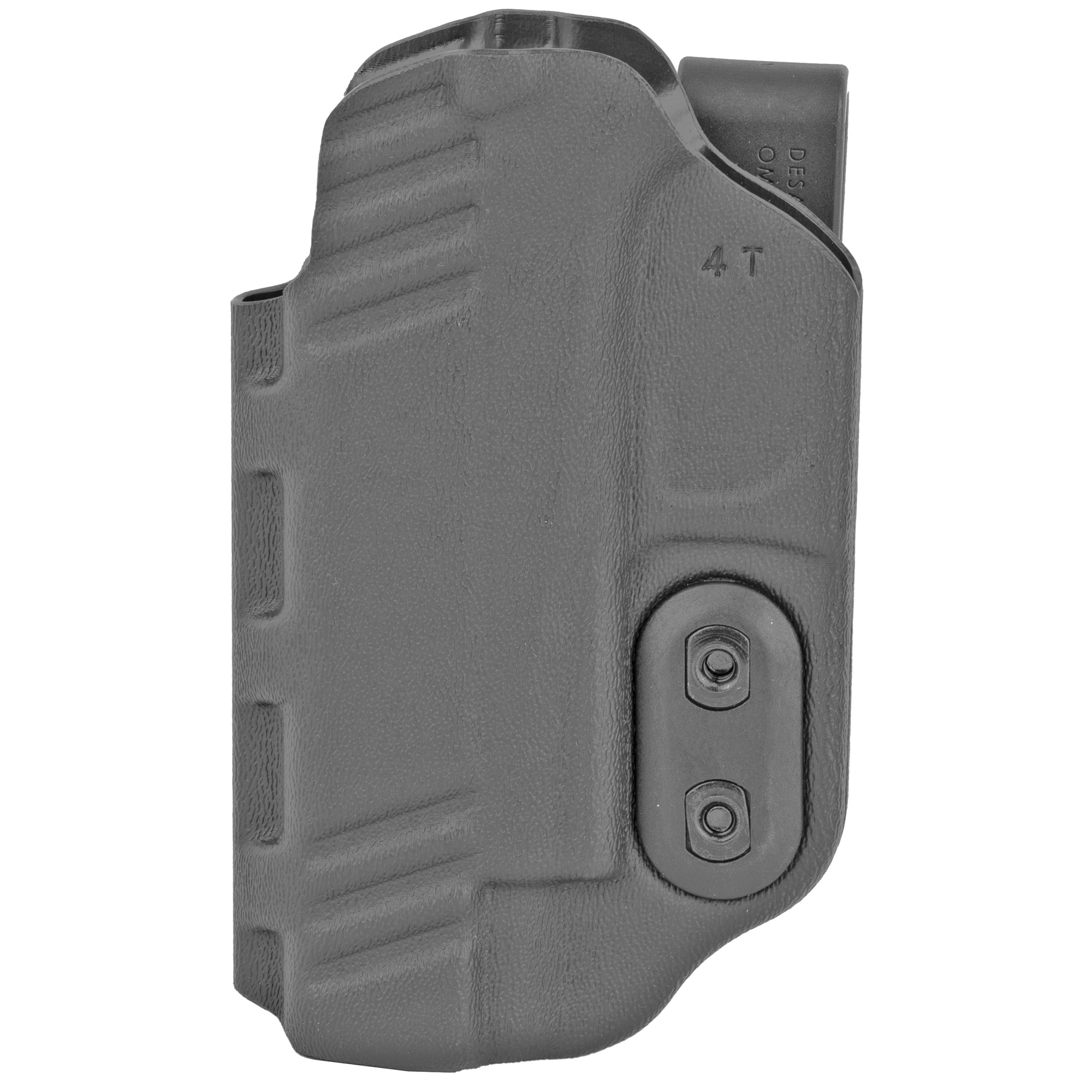 DeSantis 137KJ4TZ0 Slim-Tuk IWB Kydex Holster for Glock 48 Ambidextrous - DeSantis - BLACK