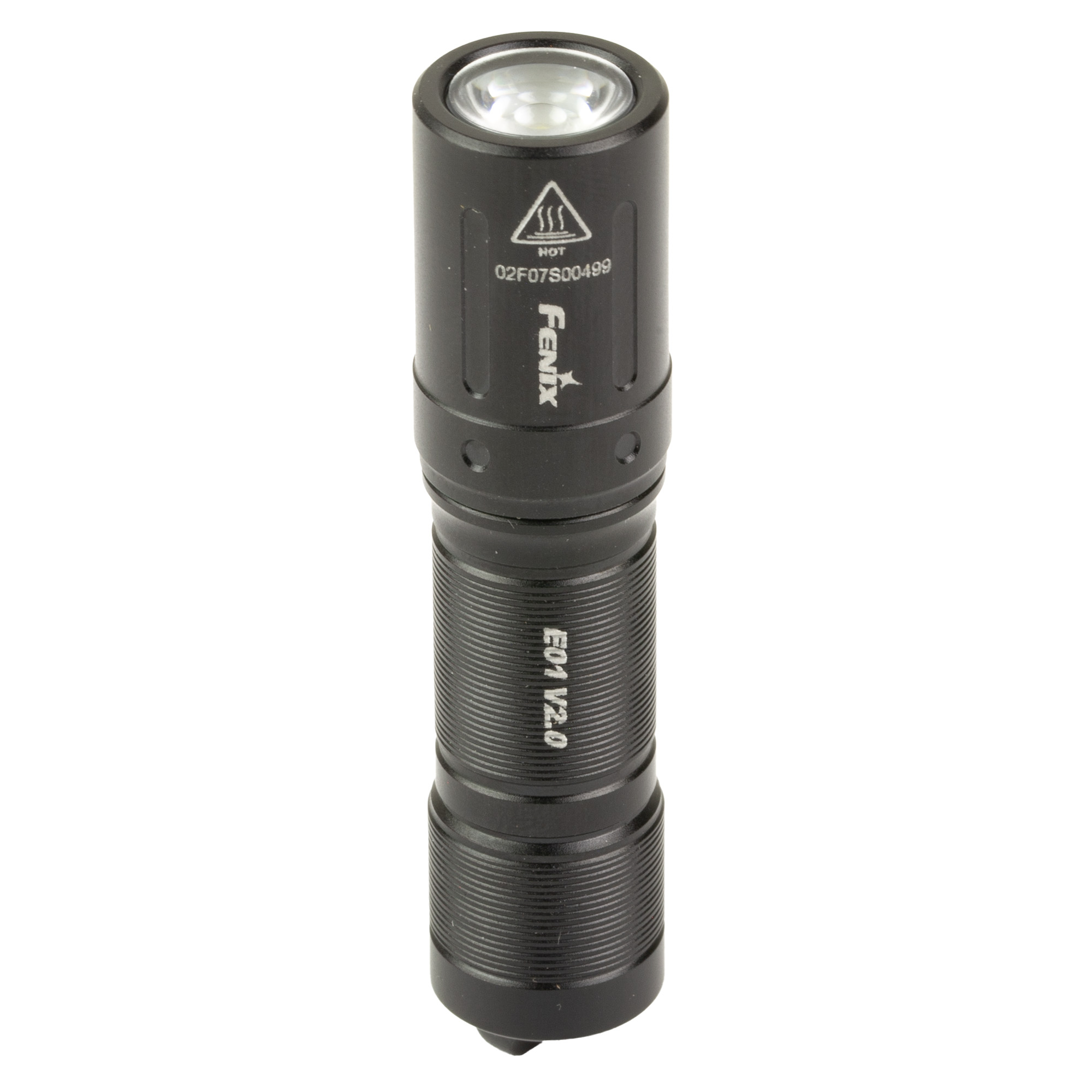 FENIX E01 V2 Flashlight White LED 100 Lumens 2.62" Long Anodized Finish