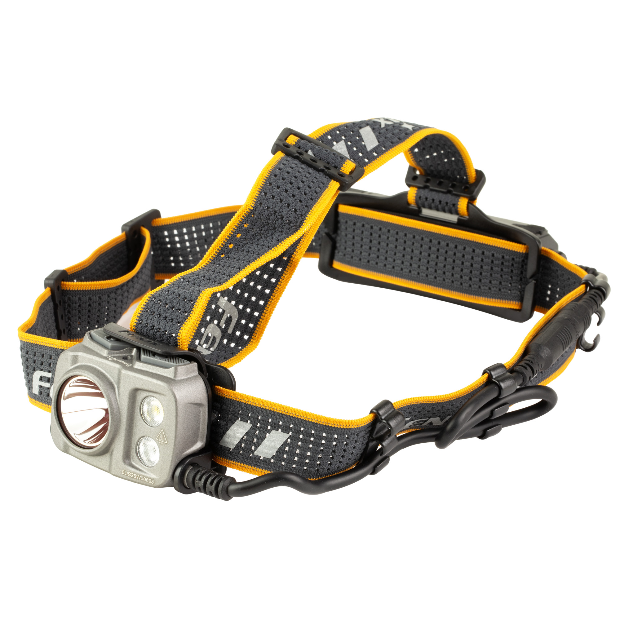FENIX HP25R V2 Headlamp White/Red LED 1600 Lumens Matte Finish Black