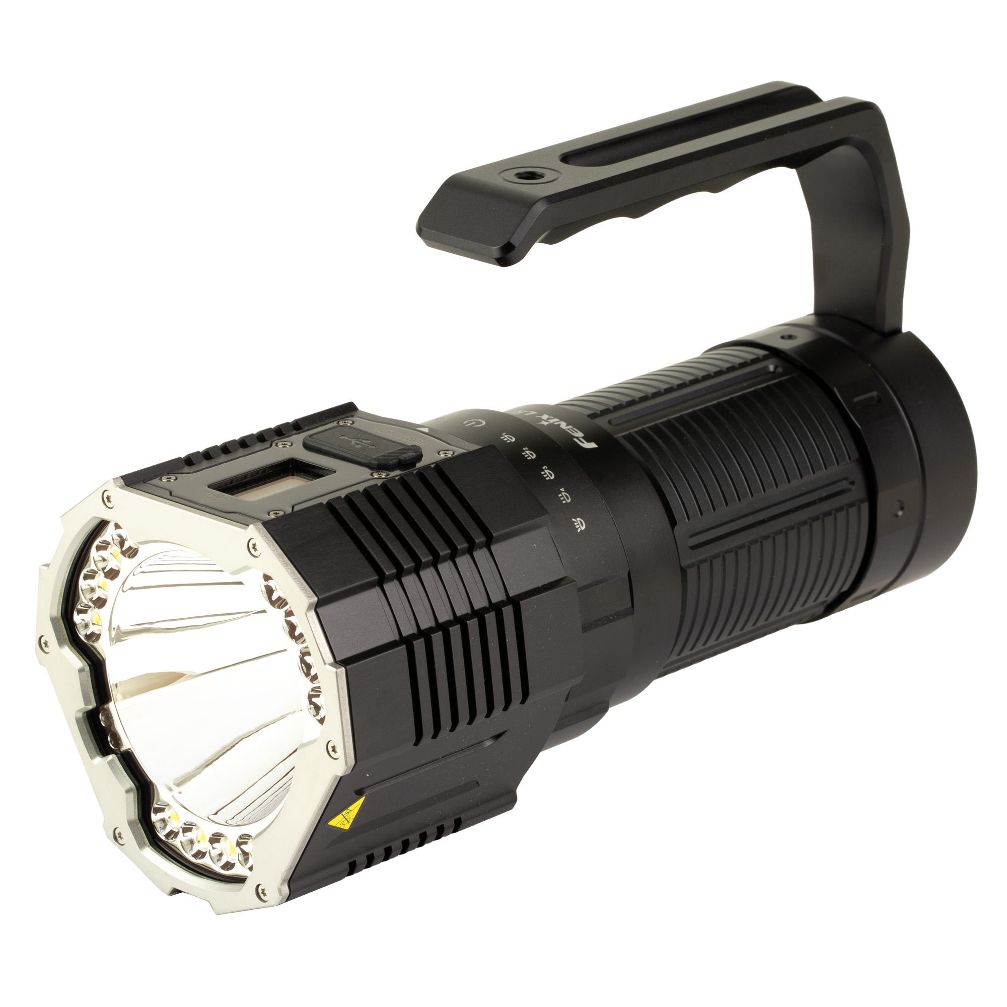 FENIX LR60R Flashlight White LED 21000 Lumens Anodized Finish Black