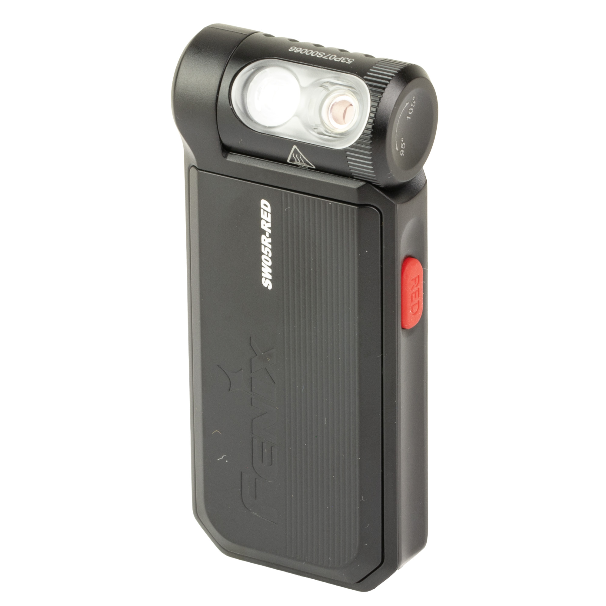 FENIX SW05R-RED Flashlight White/Red LED 150 Lumens Anodized Finish Black