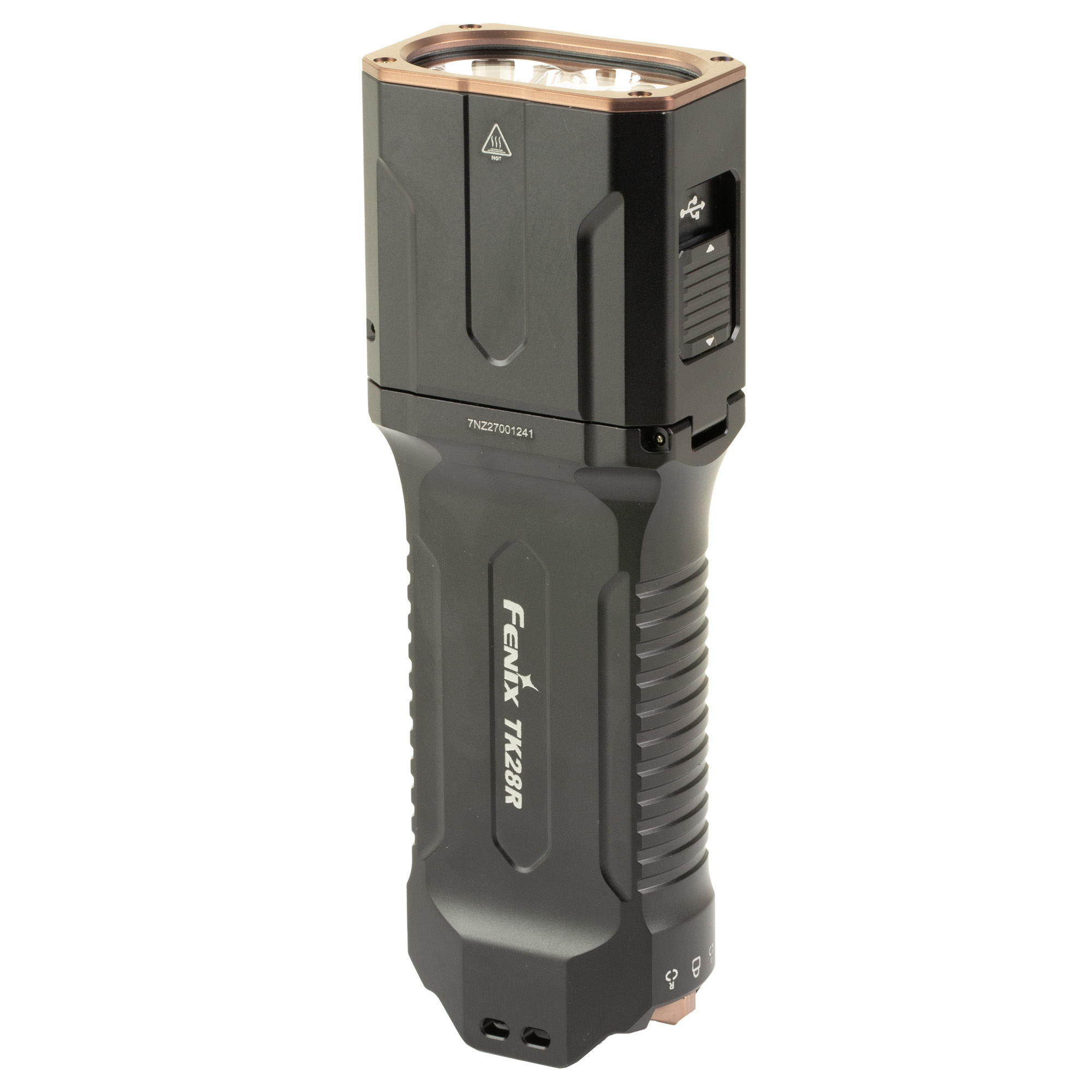 FENIX TK28R Flashlight White/Red LED 6500 Lumens Anodized Finish Black