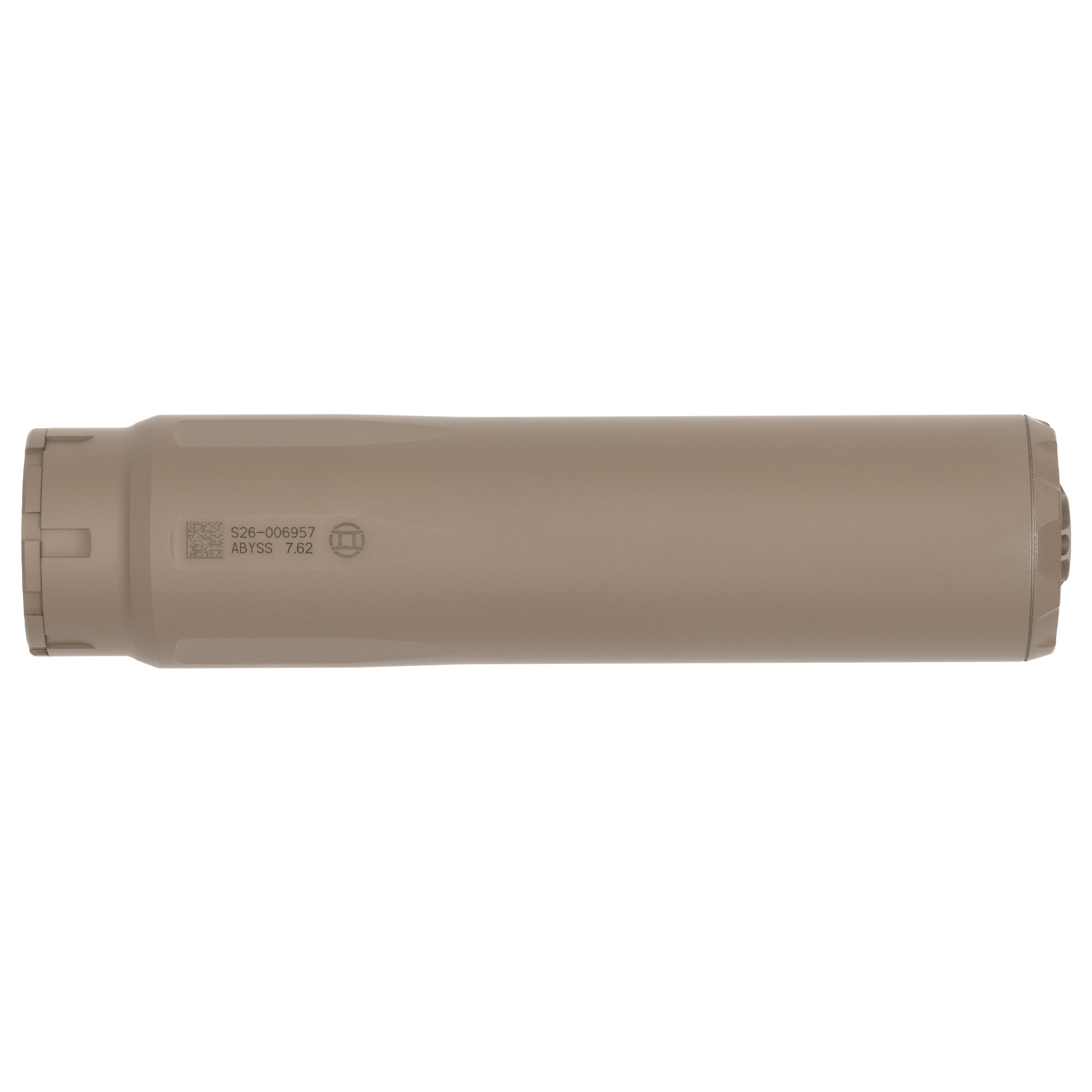 Gemtech ABYSS 7.62 Suppressor 7.62MM 6.8" Length 1.64"Diameter Stainless