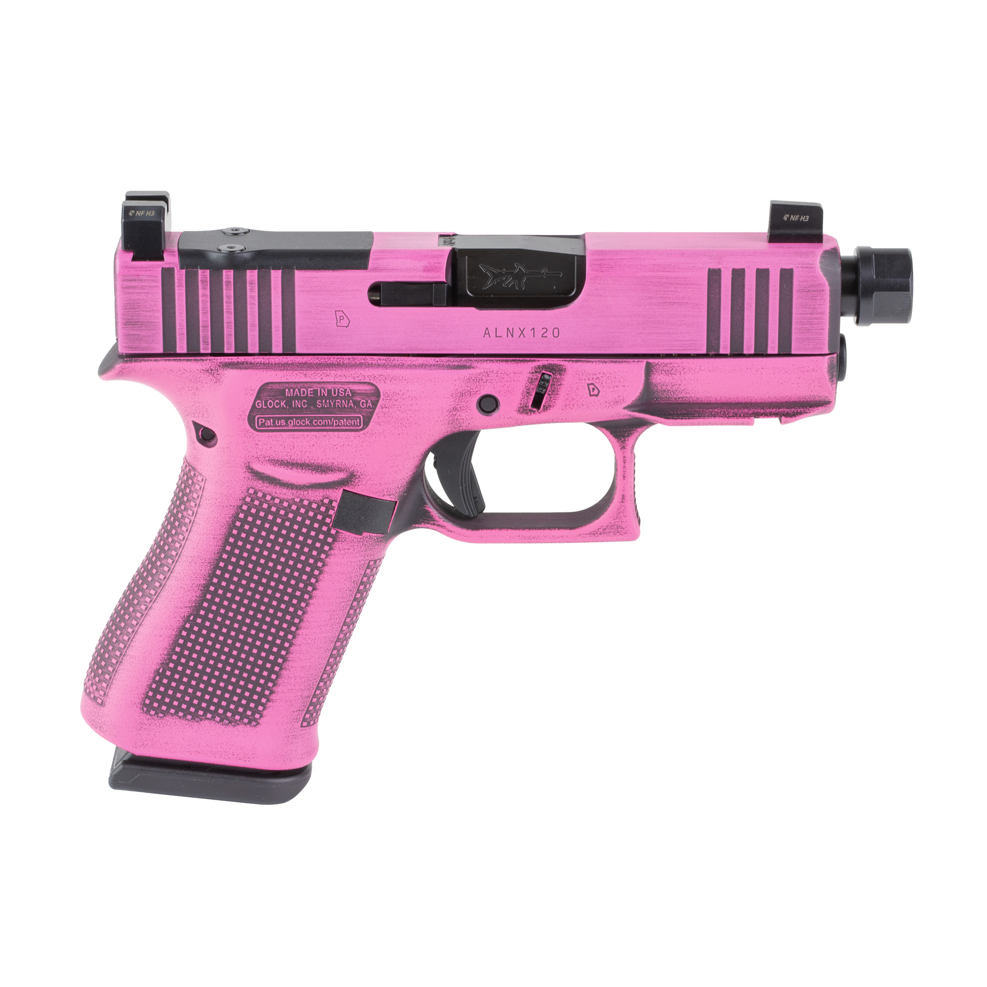 Glock 43X M.O.S. Semi-automatic Striker Fired Polymer Frame Pistol - View 7