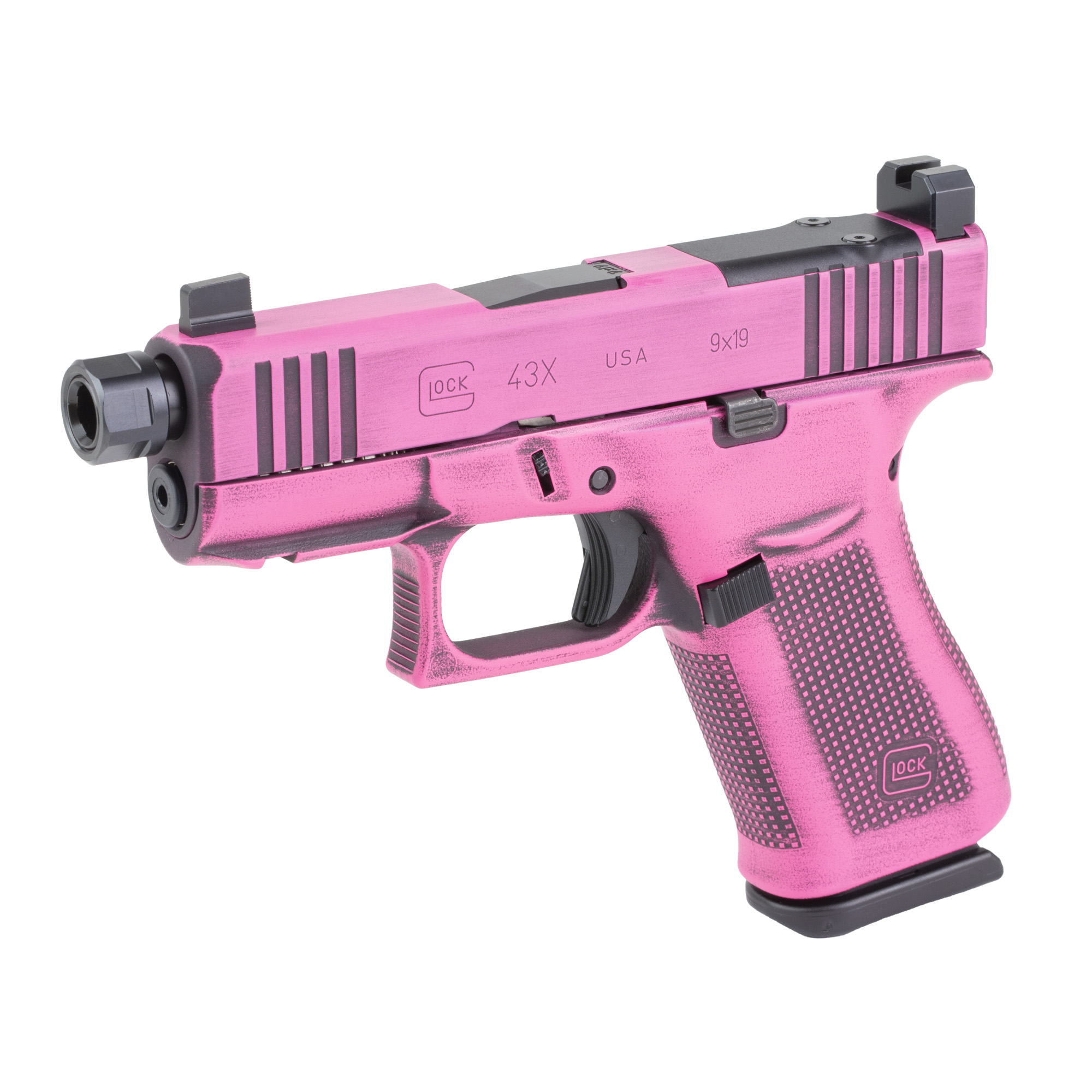 Glock 43X M.O.S. Semi-automatic Striker Fired Polymer Frame Pistol - View 8