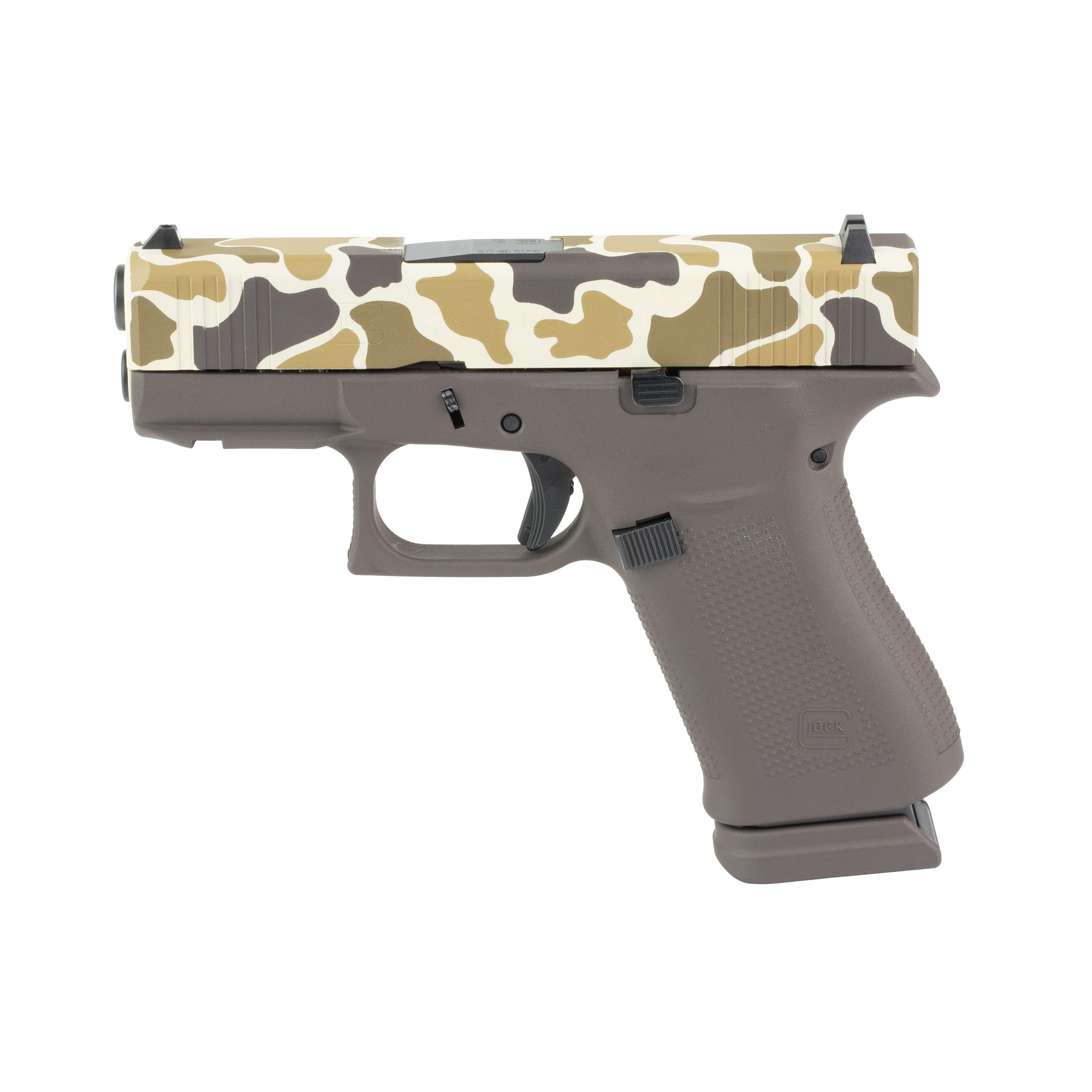 GLOCK 43X Semi-automatic Striker Fired Polymer Frame Pistol Sub-Compact - View 2