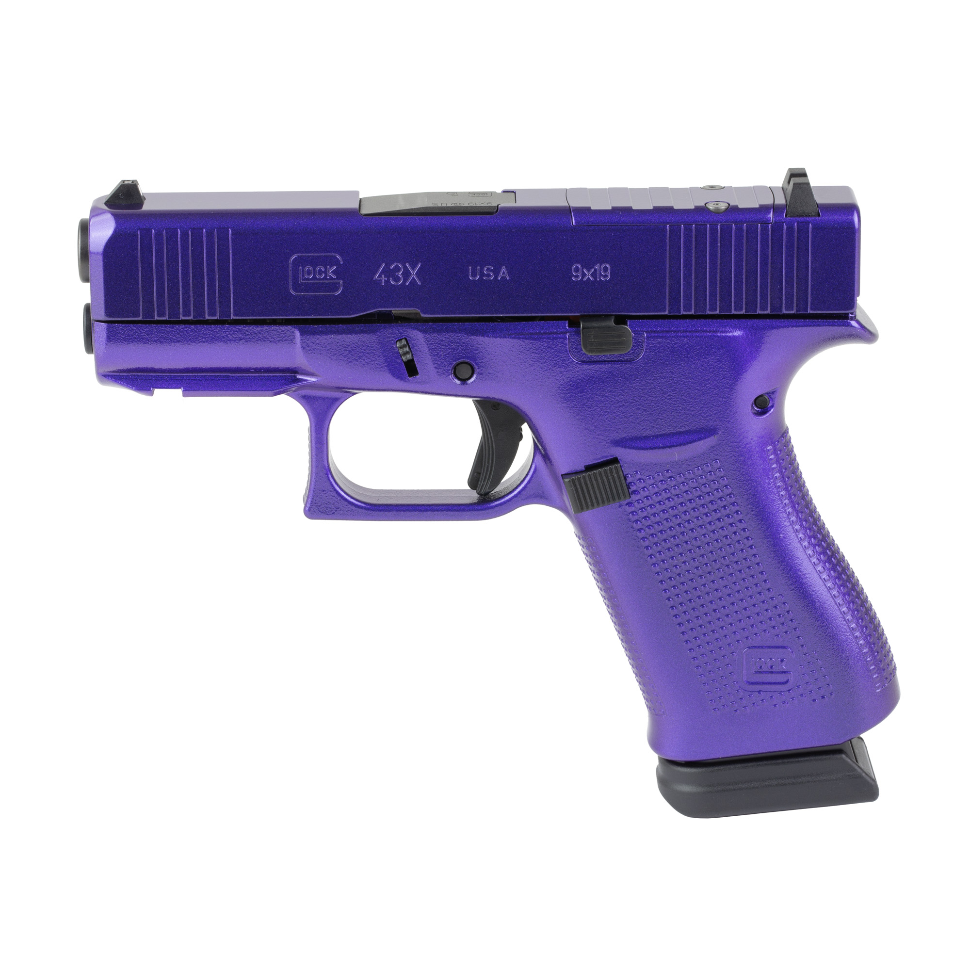 GLOCK 43X Semi-automatic Striker Fired Polymer Frame Pistol Sub-Compact - View 4