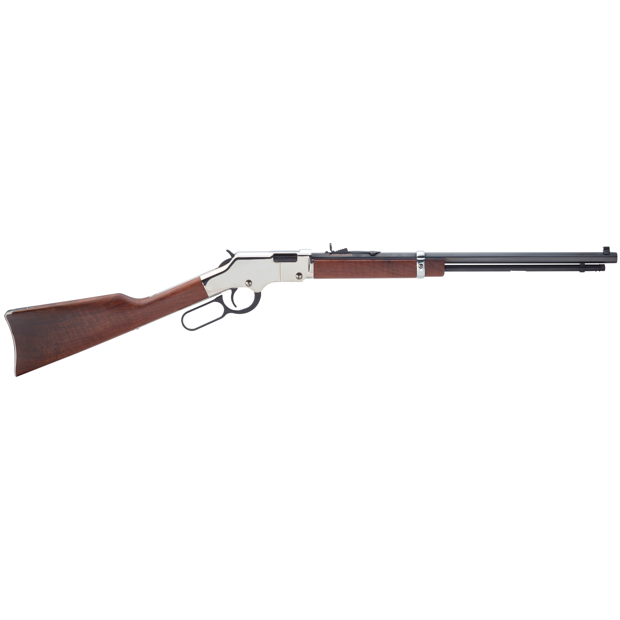 Henry H004S Golden Boy Silver .22 Lever Action 20 in Blued Nickel 16/21