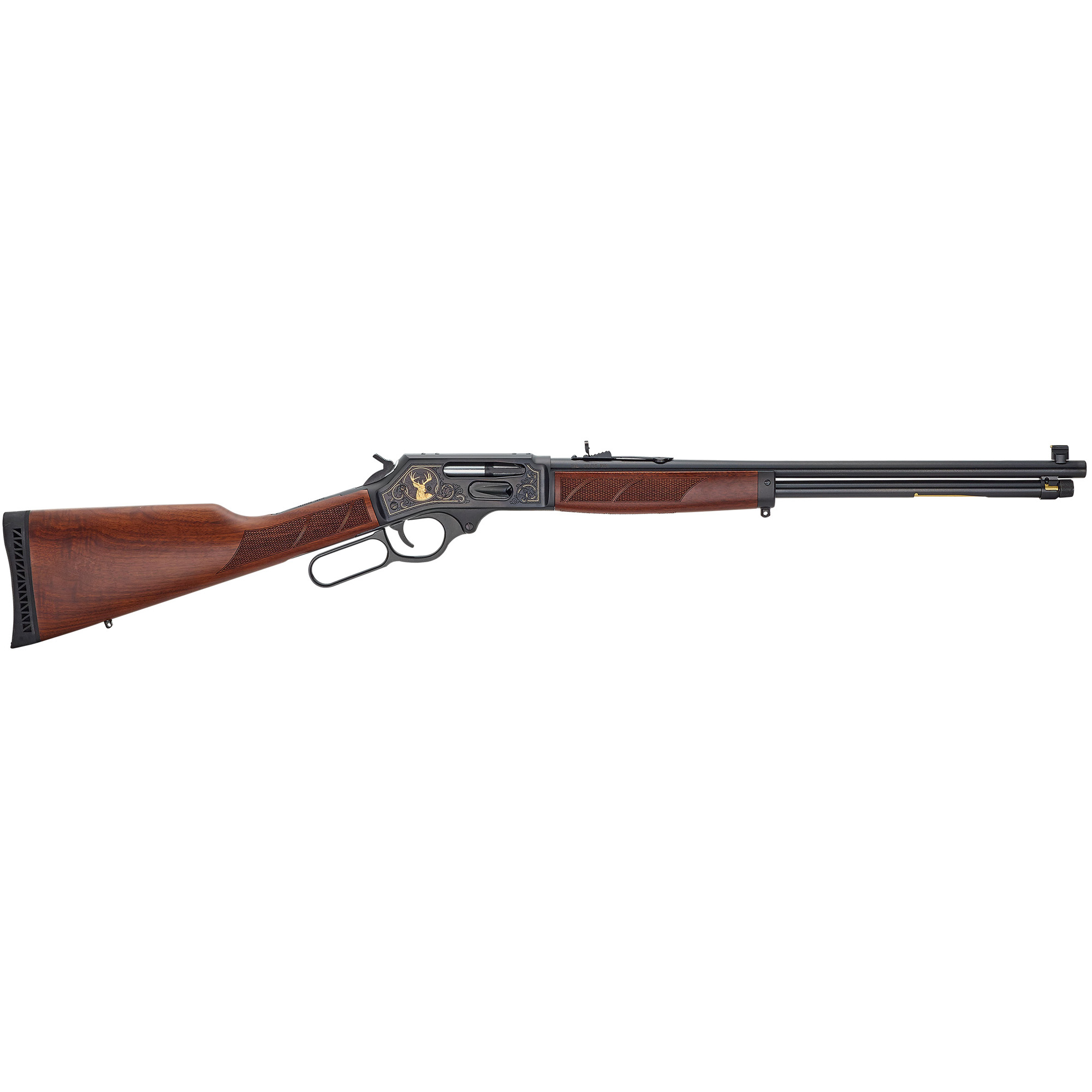 Henry H009GWL Side Gate Wildlife Full Size 30-30 Win 5+1 20" Blued... - Henry Repeating Arms - 30-30