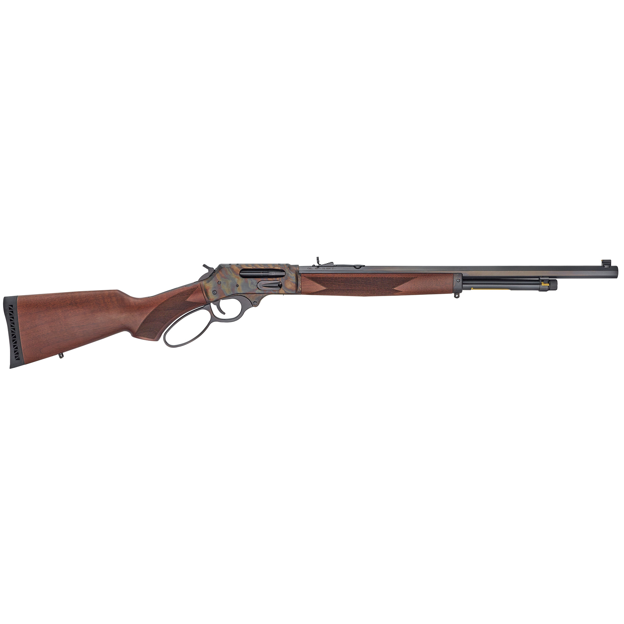 Color Case Hardened Lever Action Side Gate Henry H010Gcc 45-70 Gov 4 1 22in - Henry Repeating Arms - 45-70 GOVT