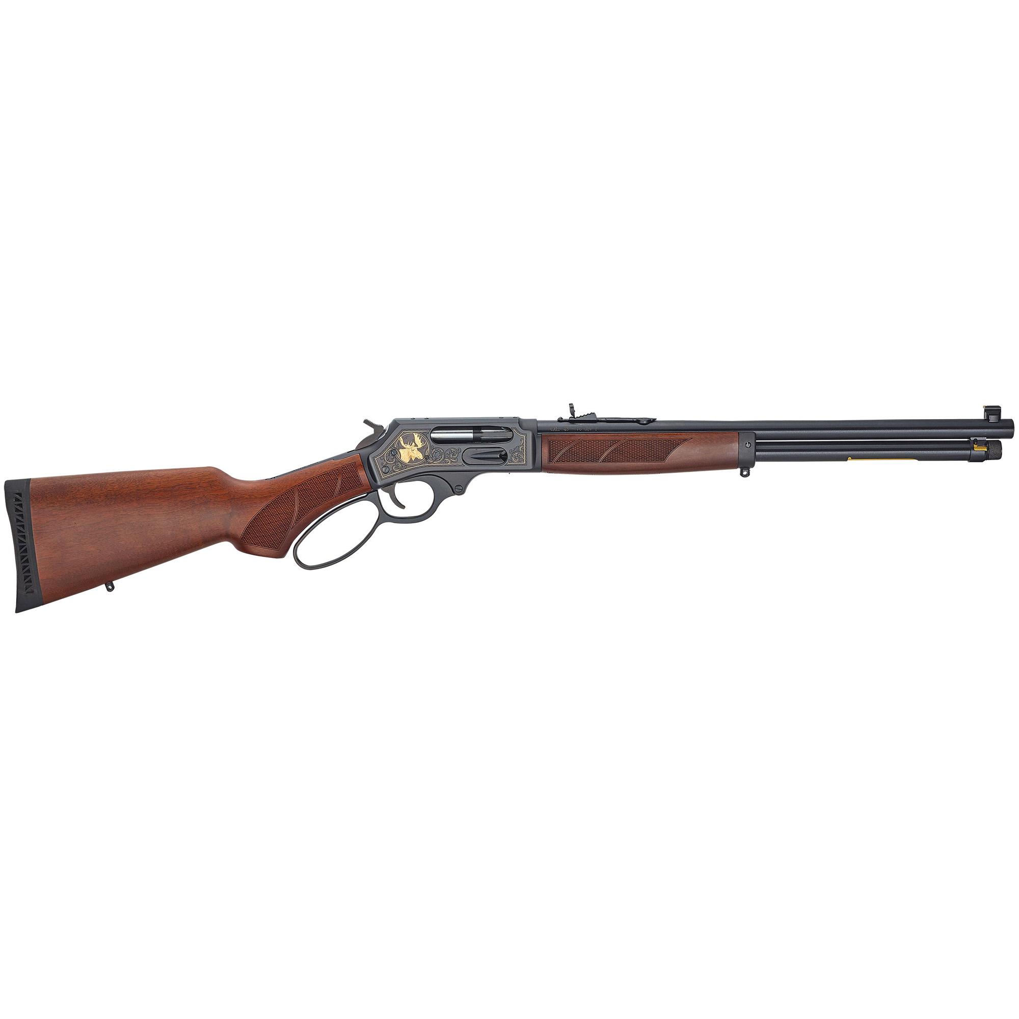 Steel Wildfire Edition Side Gate Henry H010Gwl Wildlife 45-70 Gov Caliber 1