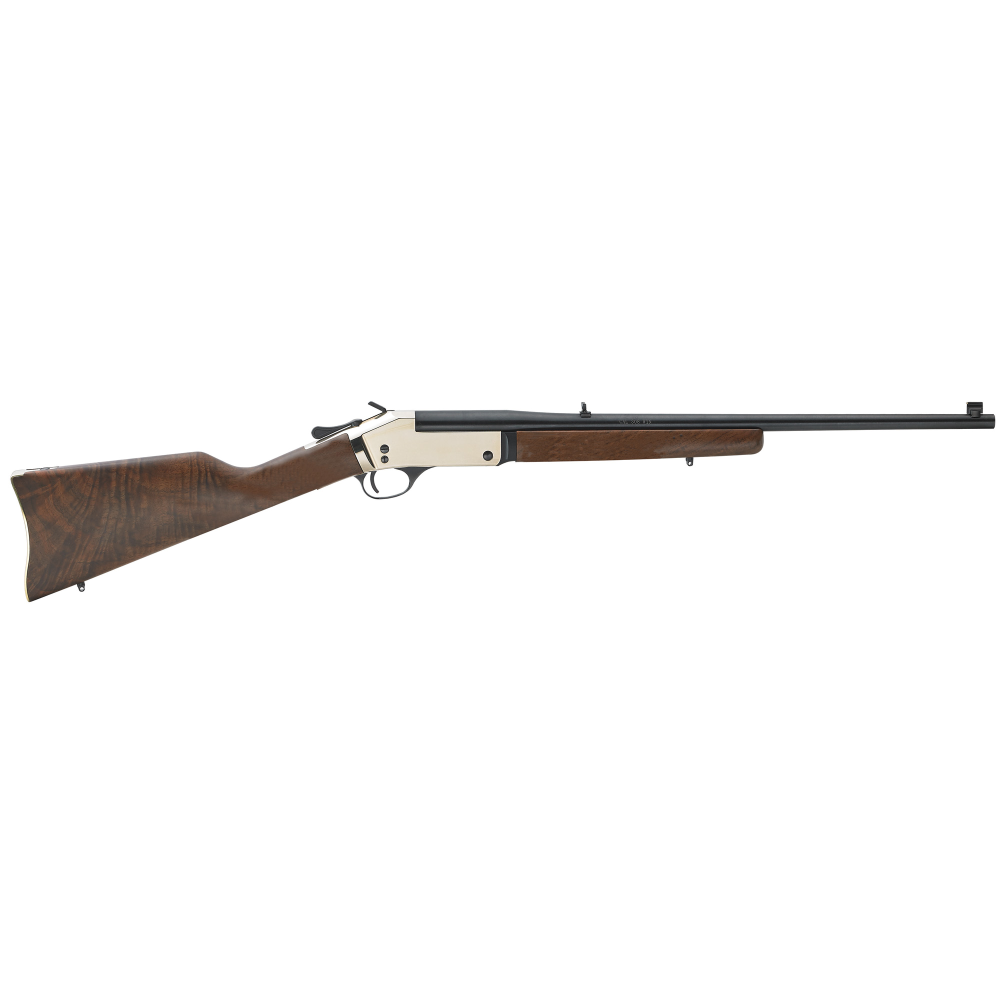 Henry H015B357 Single Shot Rifle .357 Magnum 22 in Blued Brass 1 Round - Henry Repeating Arms - 357 Magnum | 38 Special