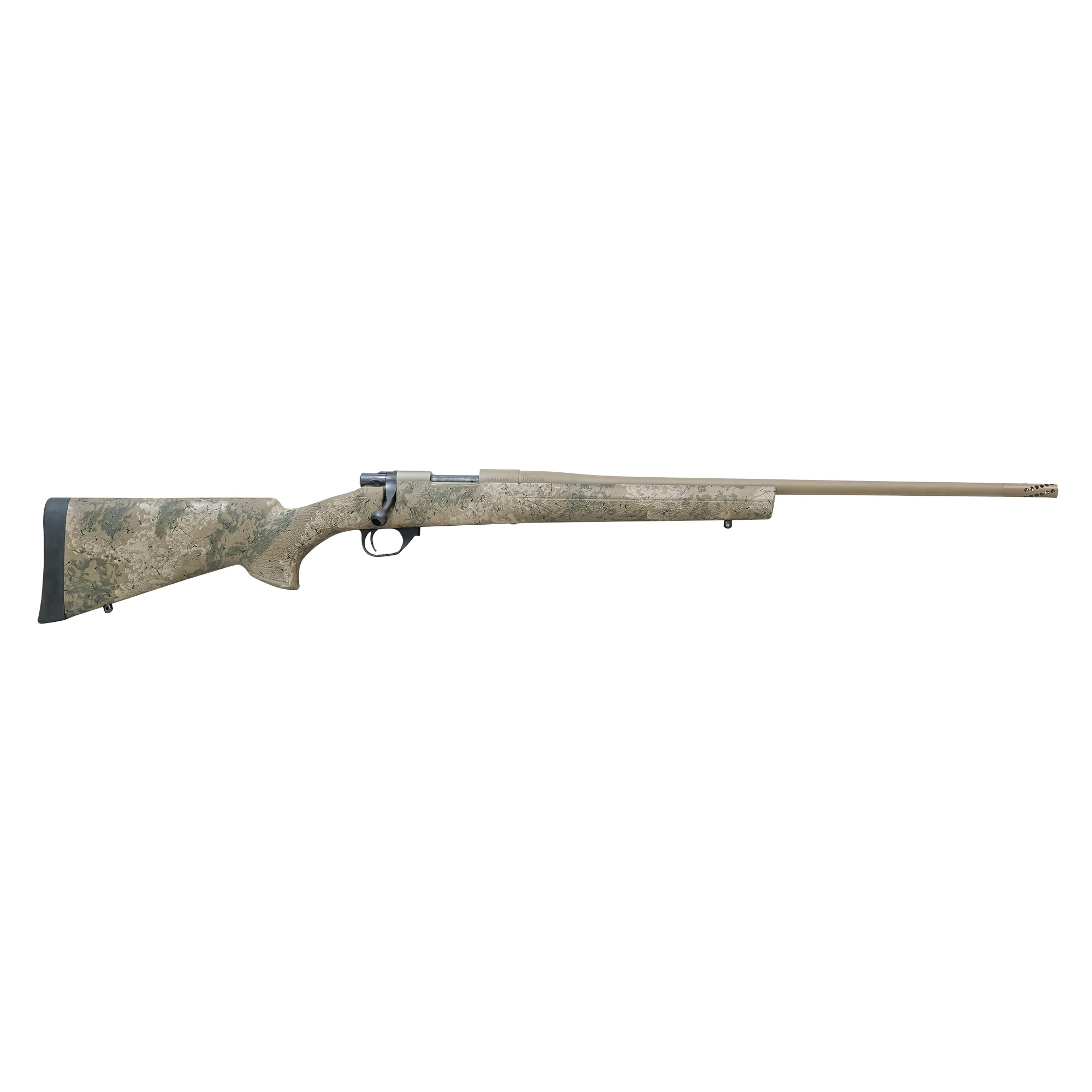 Howa M1500 Fence Line 6mm ARC 20 In Heavy Threaded Prairie Reaper Camo - View 3