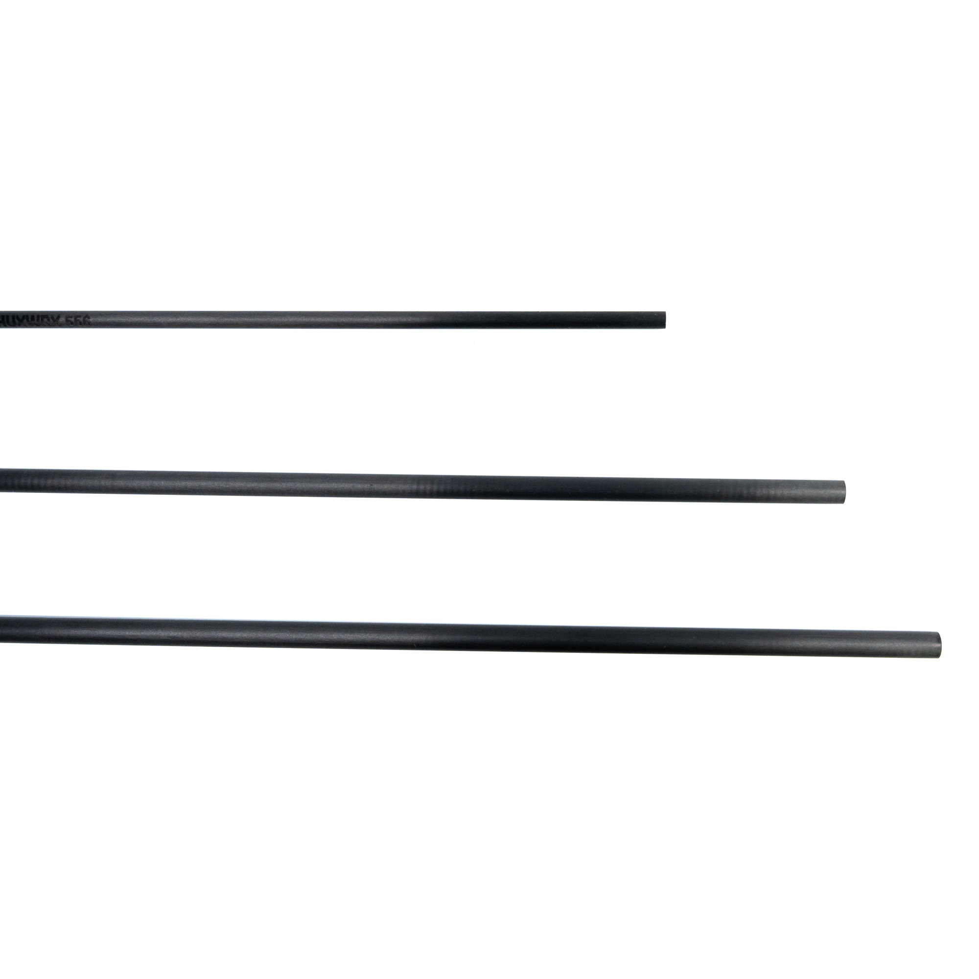 OSS 762 Alignment Rod by HUXWRX, 7.62mm Caliber, 17" Length, Carbon Fiber, Bright Green Tip