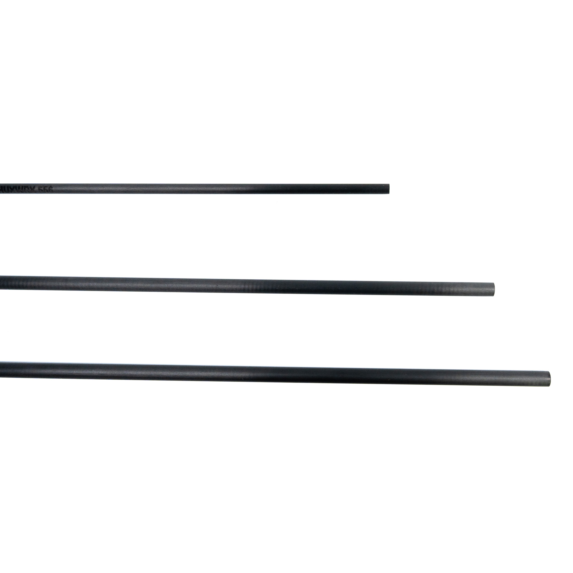 Huxwrx Alignment Rod 22 Cal 15 in Carbon Fiber Bright Green Tip