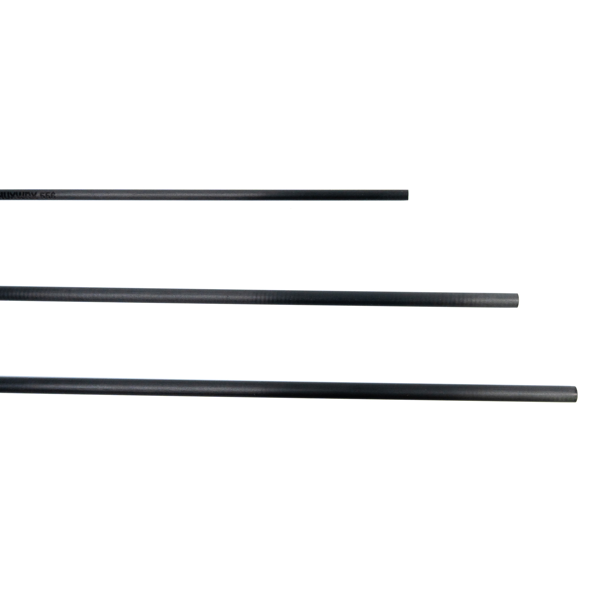 Huxwrx 2263 338 Caliber 18 in Carbon Fiber Black Alignment Rod