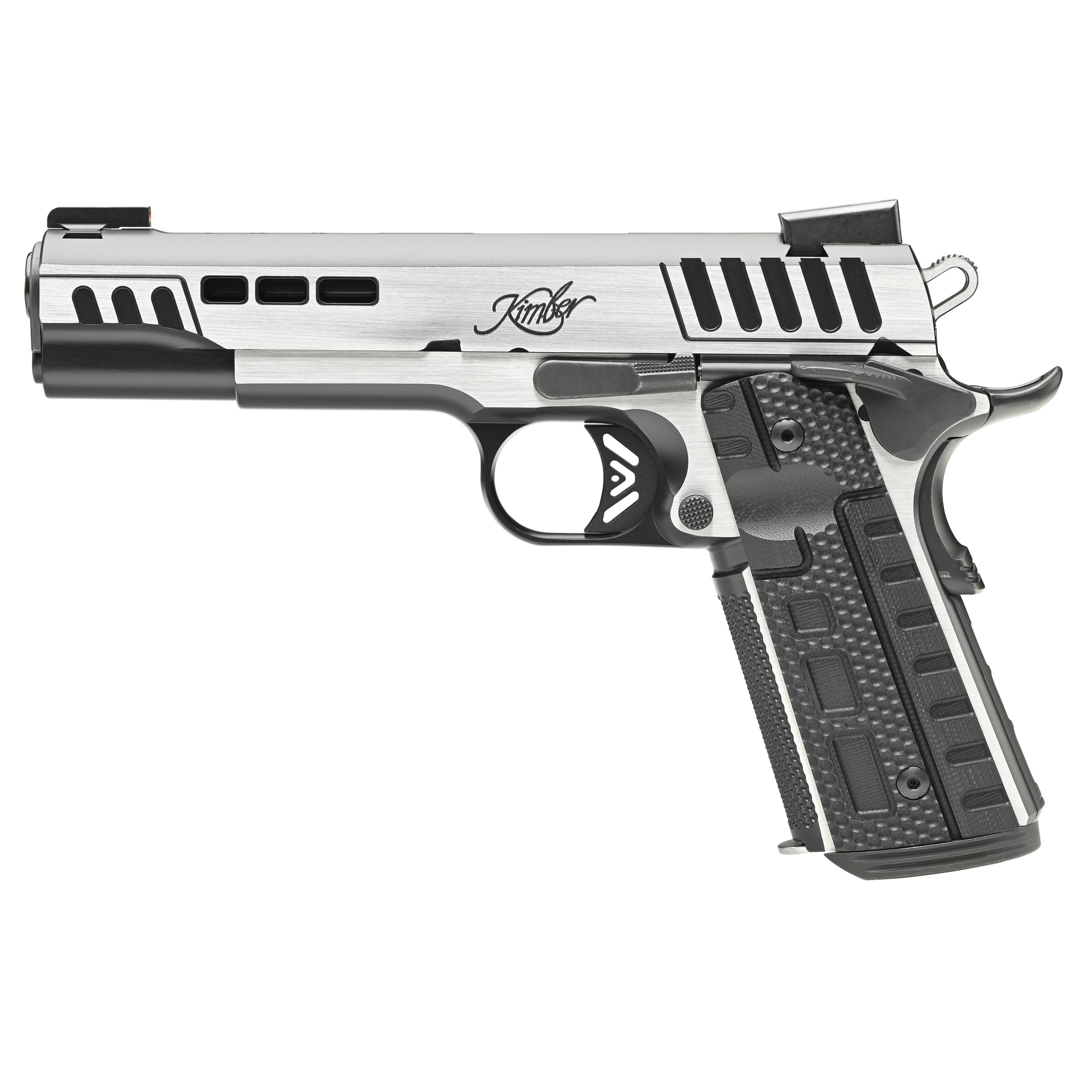 Kimber 3000425 Rapide Scorpius 45ACP 5" Black G10 Grips 8rd Mag