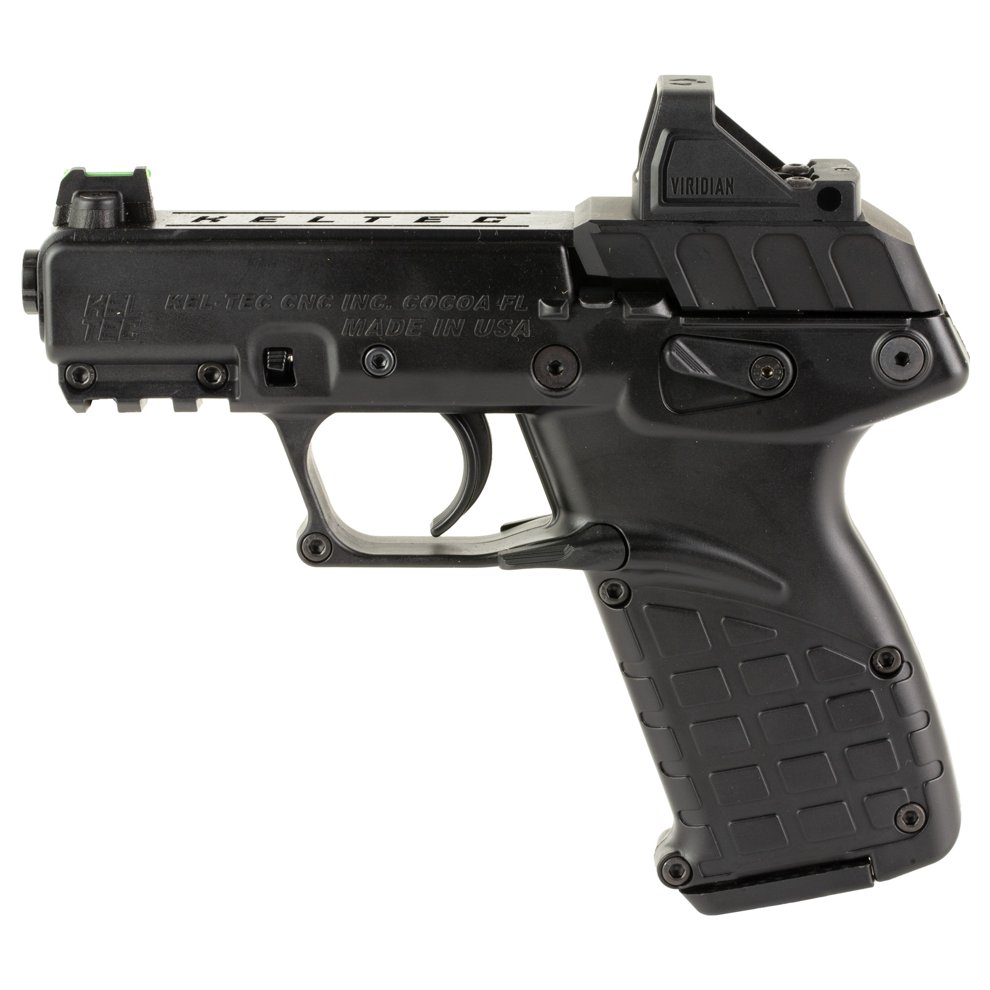 KelTec P17 22LR Pistol 16rd 3.8in Barrel Fiber Optic Sights - Kel-Tec - 22LR