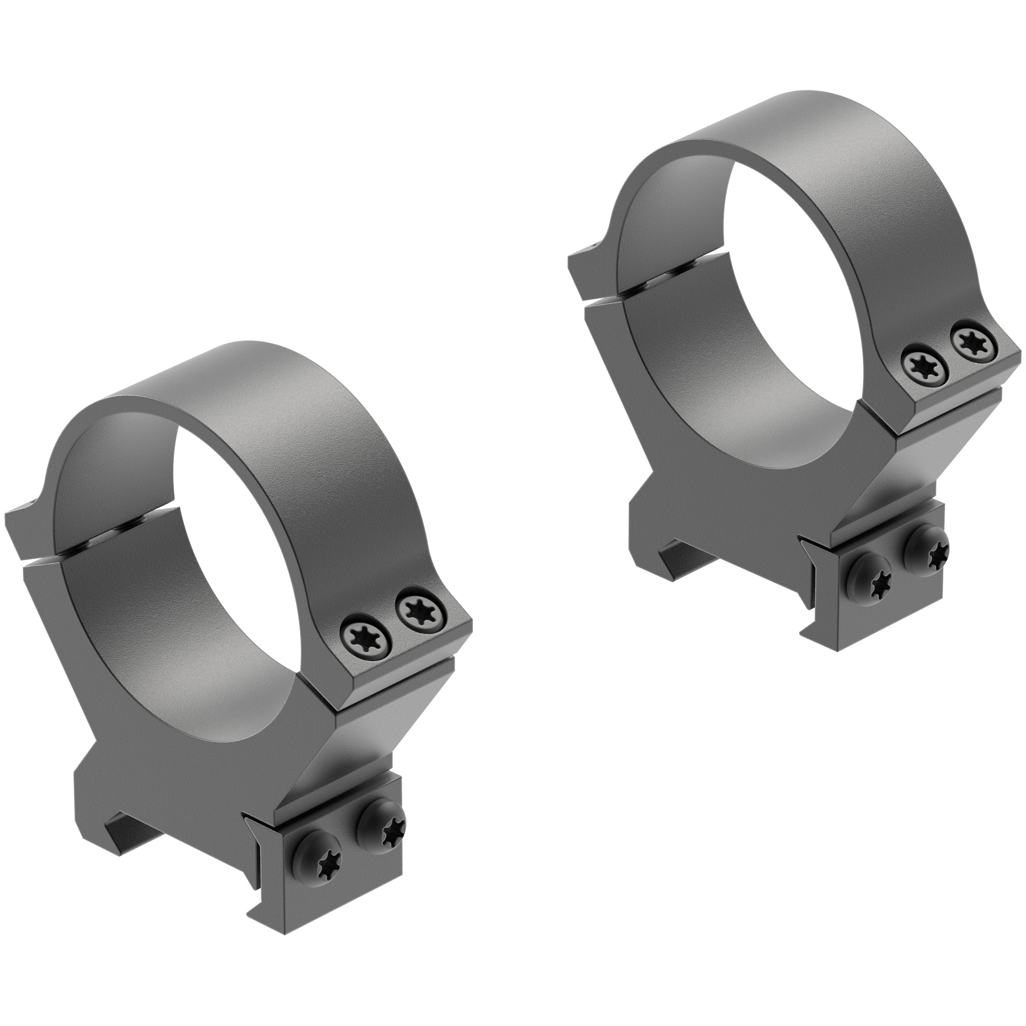Leupold PRW2 34mm High Steel Cross-Slot Ring Matte Black 175860