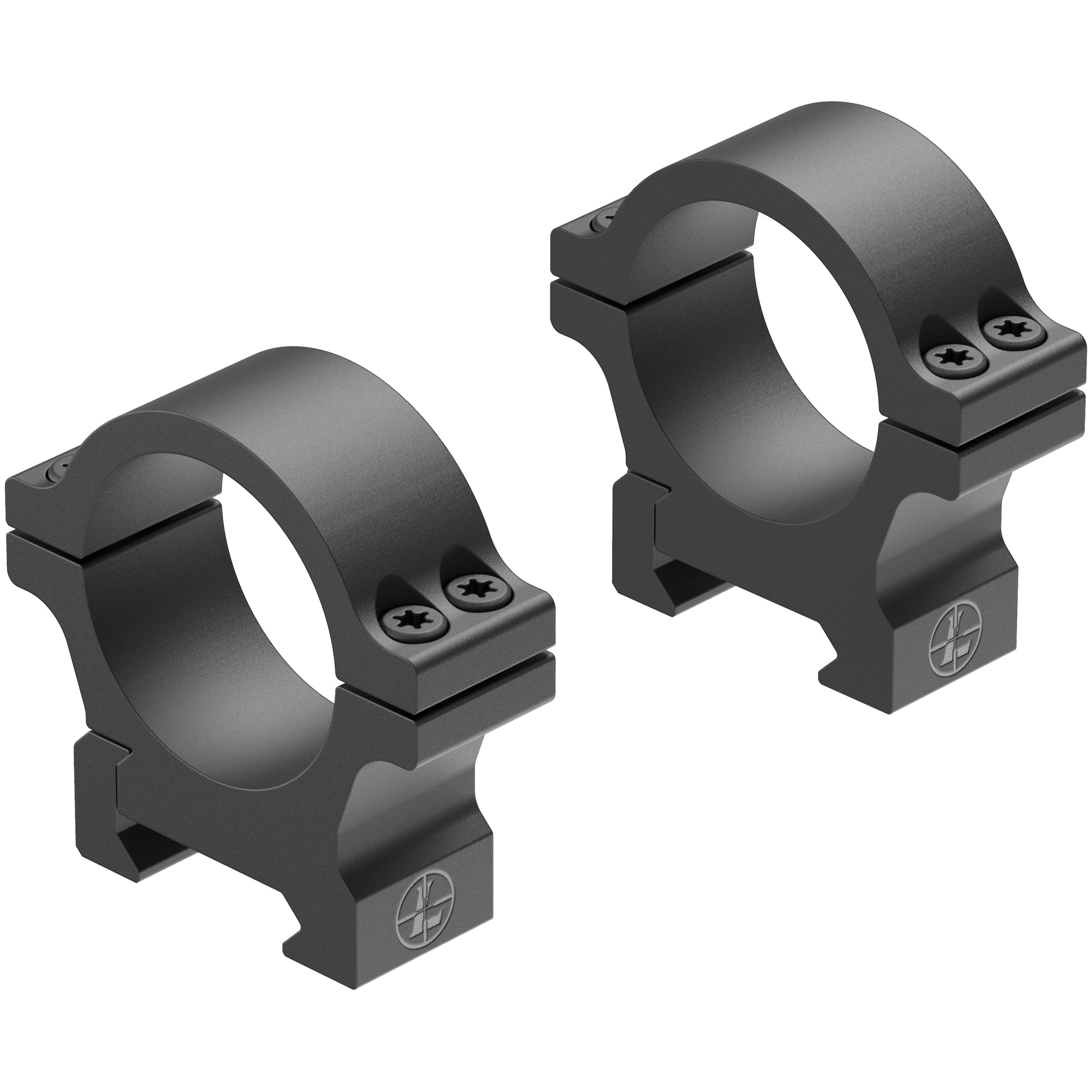 Leupold Open Range Cross Slot 30mm Low Rings Matte Black 180946